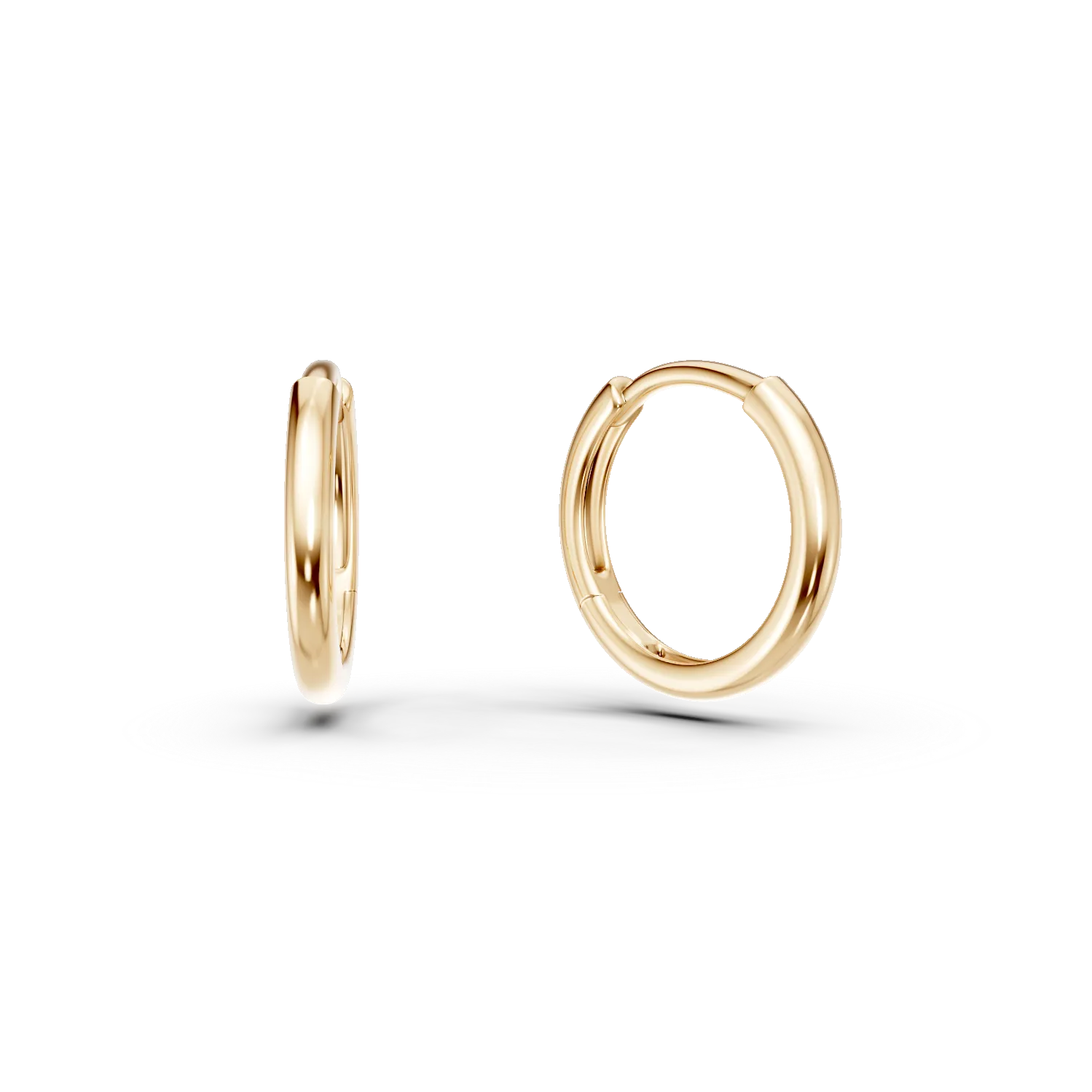 14K yellow gold earrings