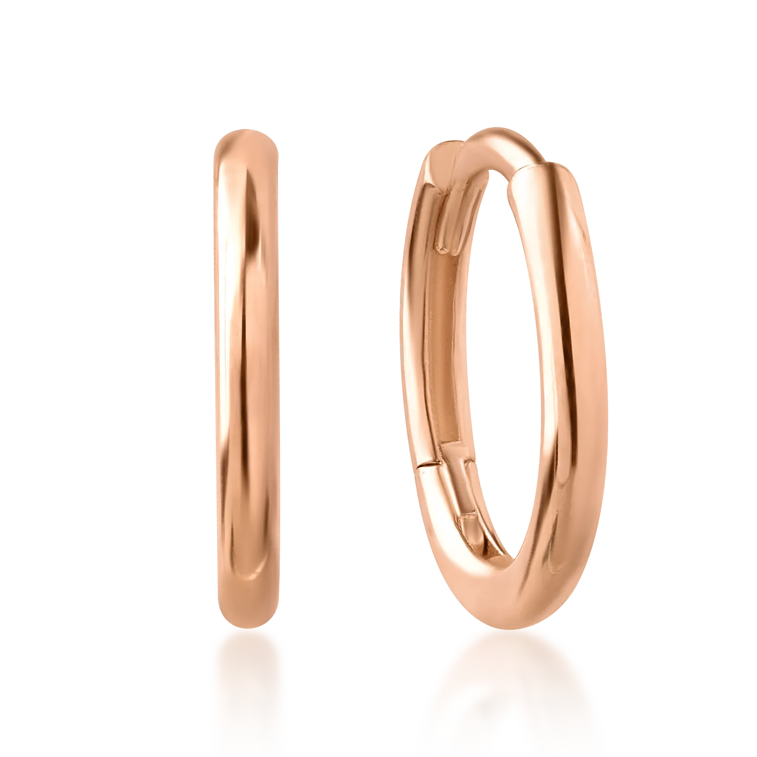 Обеци от 14K розово злато