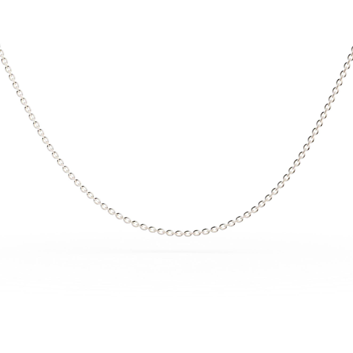 Łańcuszek z 14K żółto-białego złota