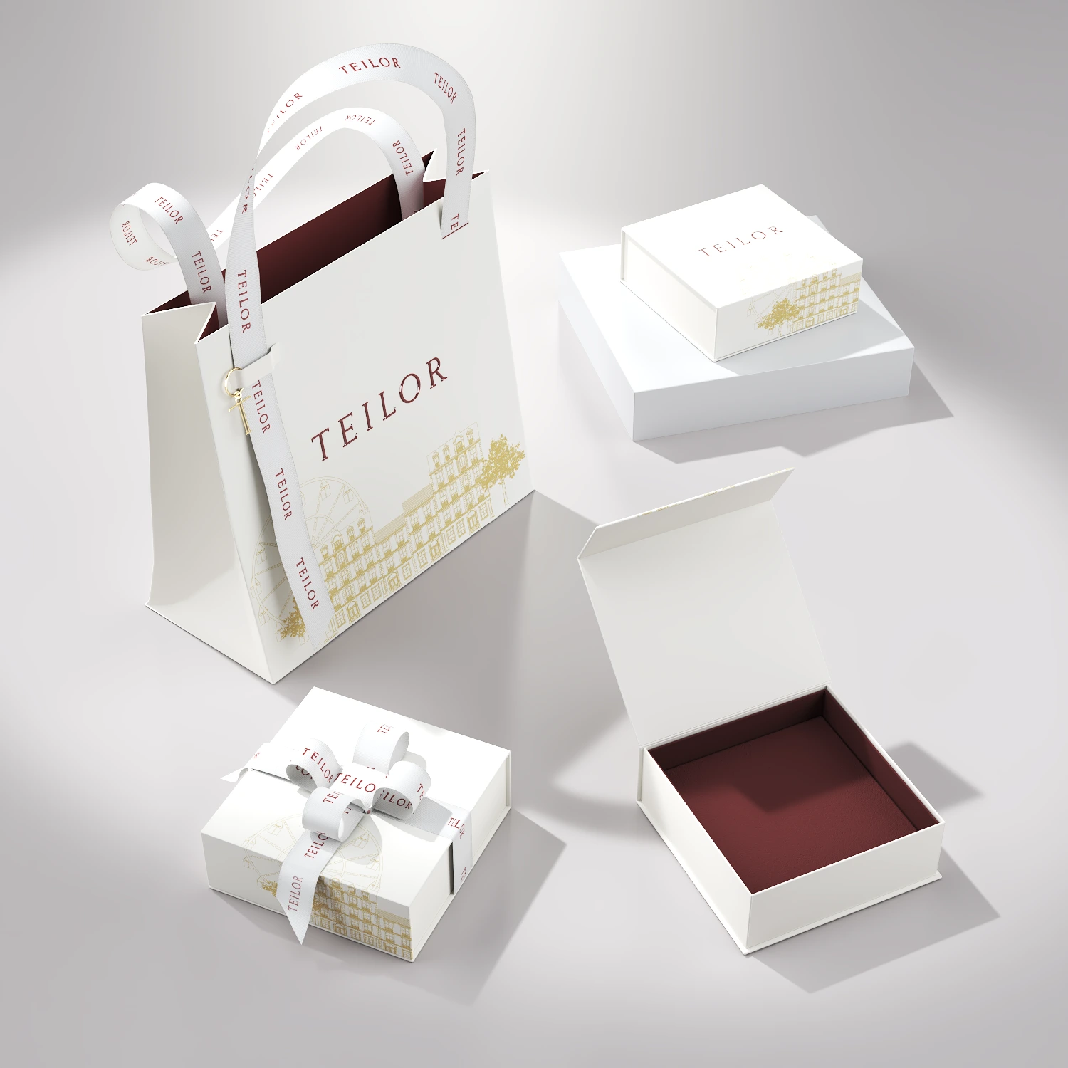 Łańcuszek z 14K żółto-białego złota