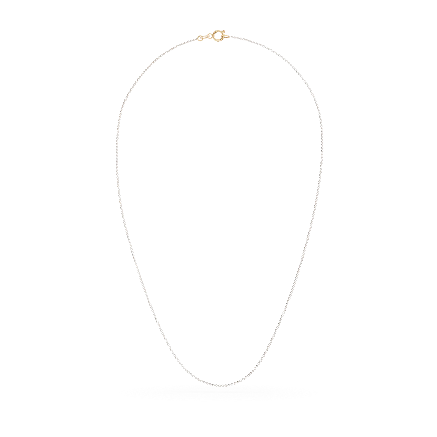 Łańcuszek z 14K żółto-białego złota