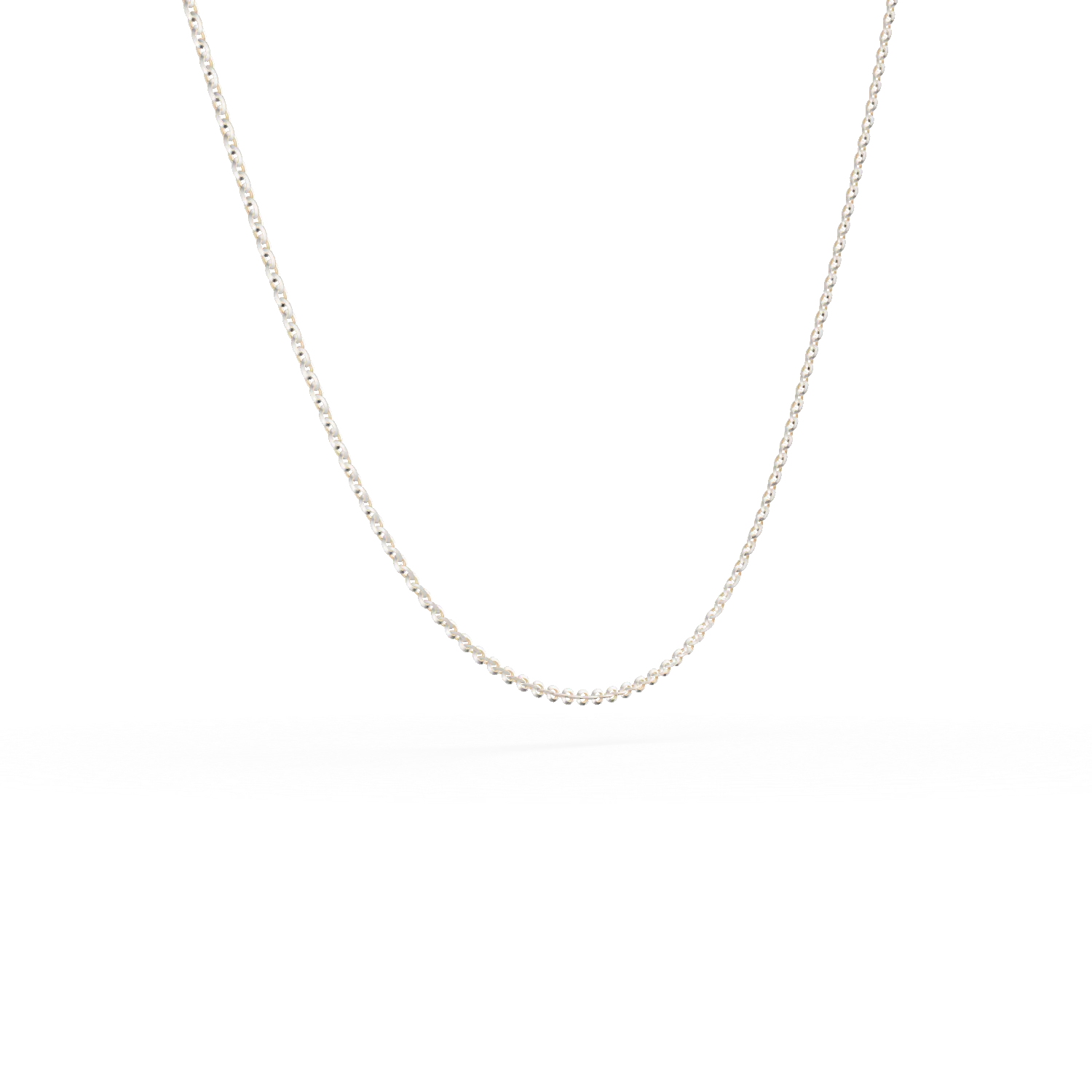 Łańcuszek z 14K żółto-białego złota