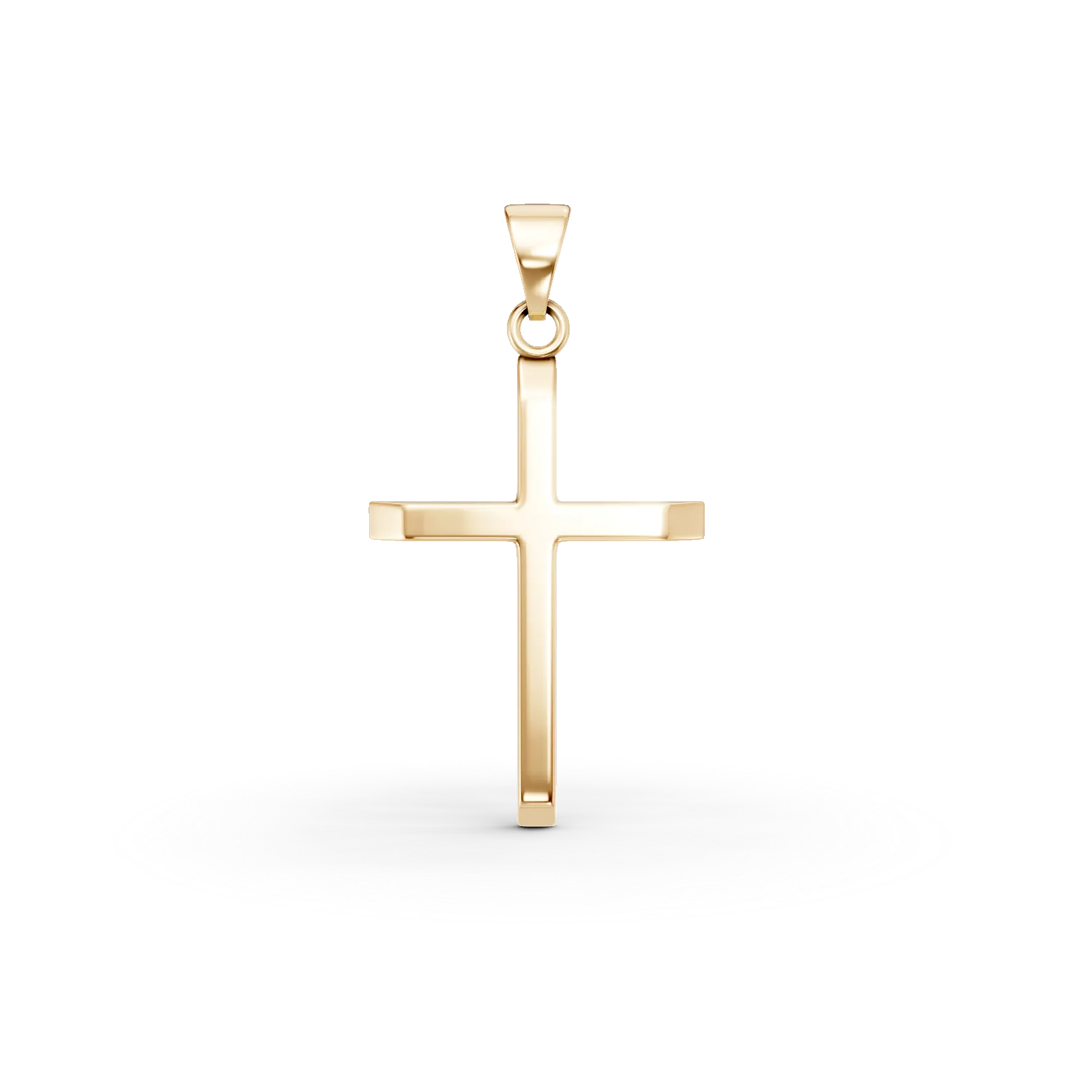 Zawieszka krzyżyk z 14K żółtego złota