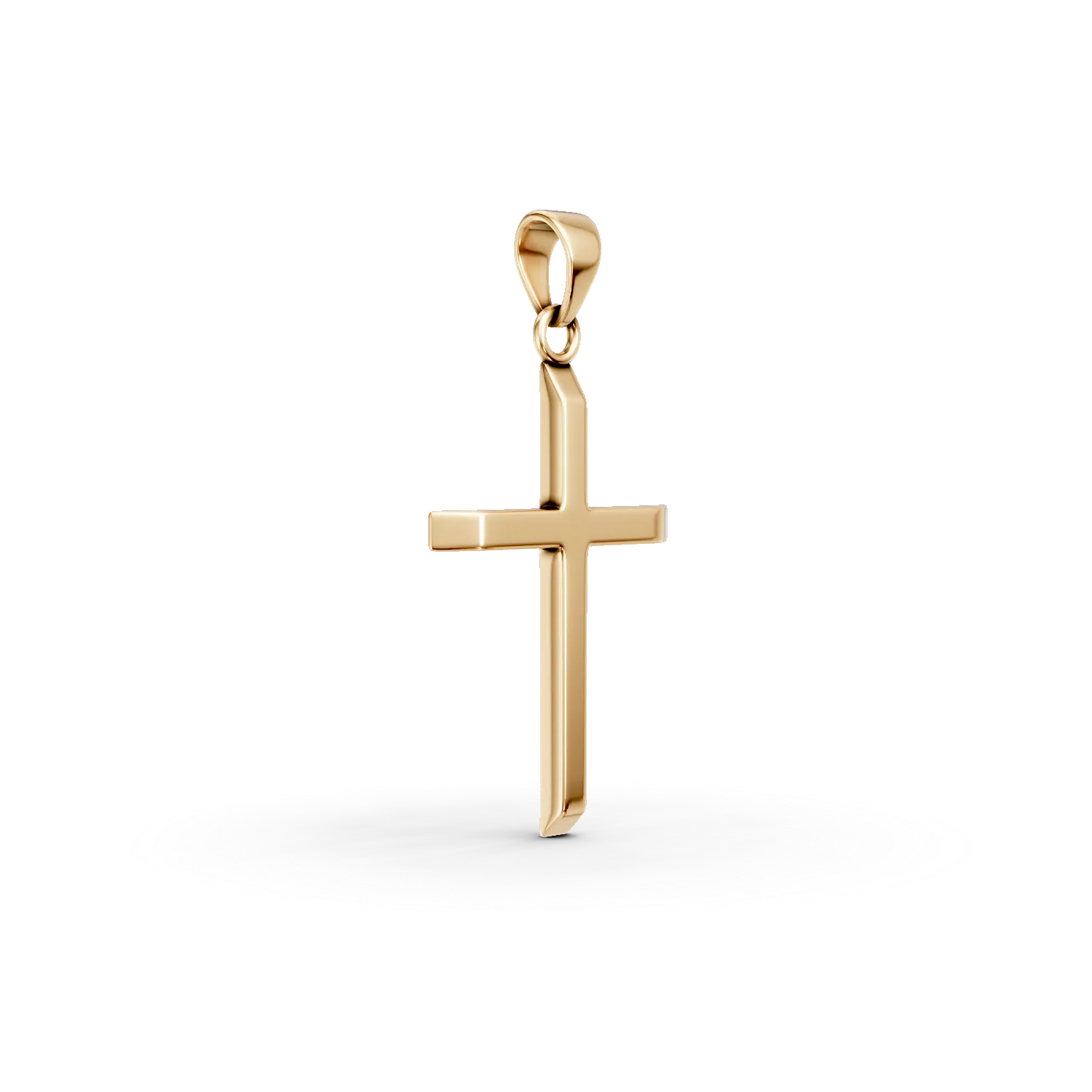 14K sárga arany kereszt medál