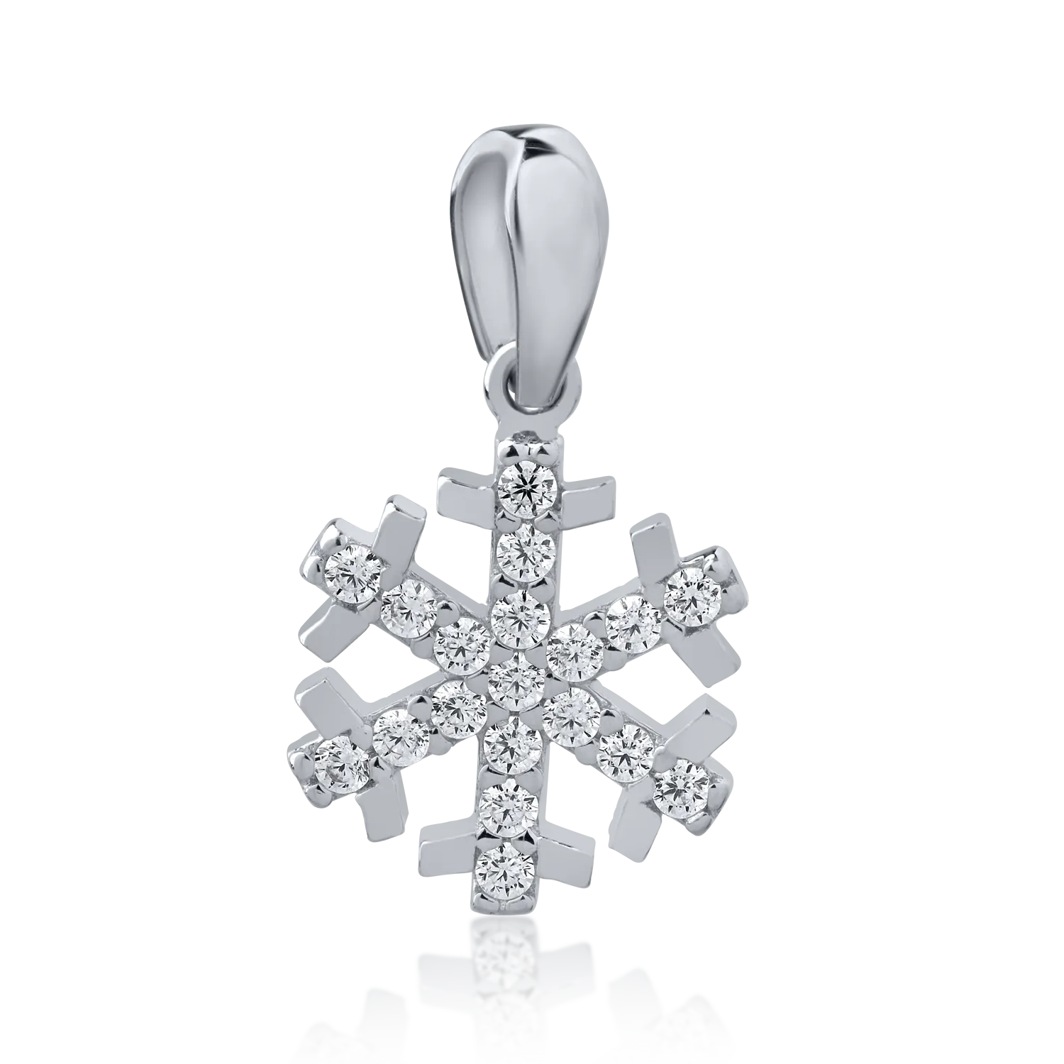 Pandantiv din aur alb