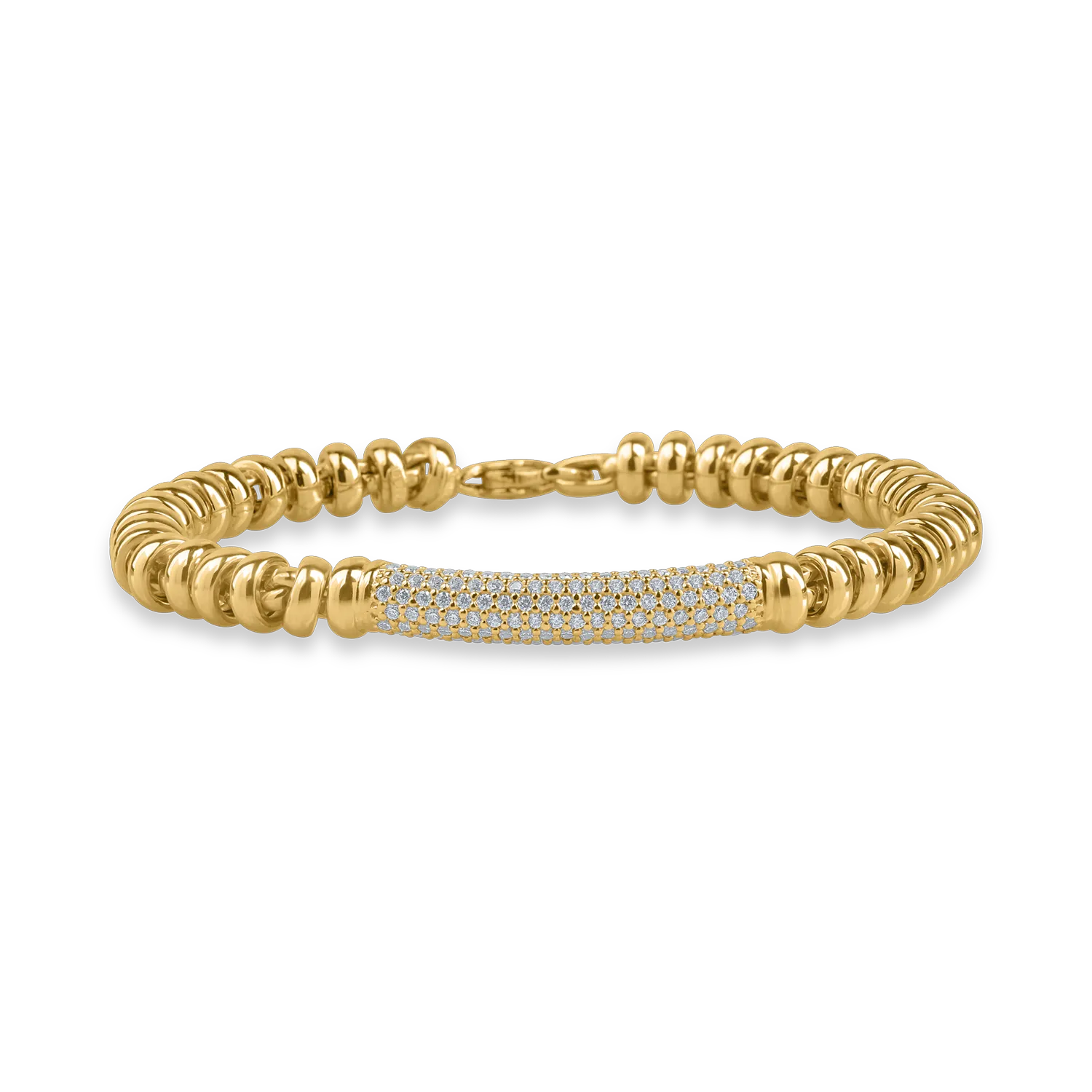 Yellow gold bracelet