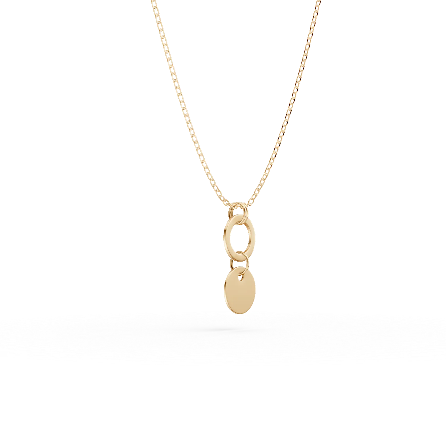 Висулка от 14K жълто злато