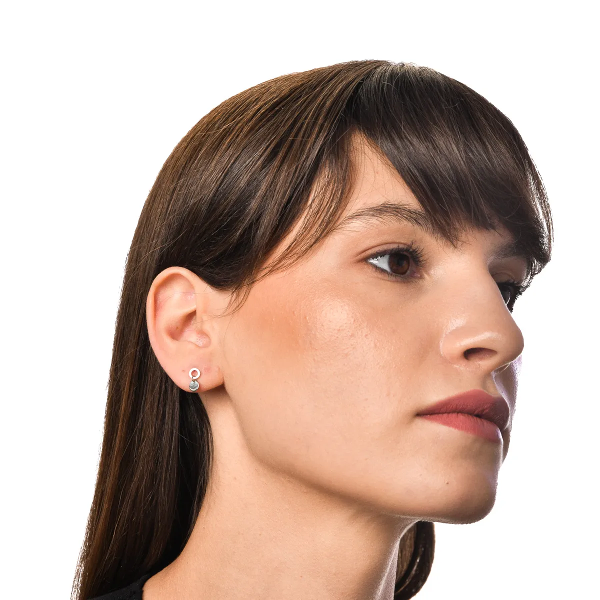 Cercei din aur galben