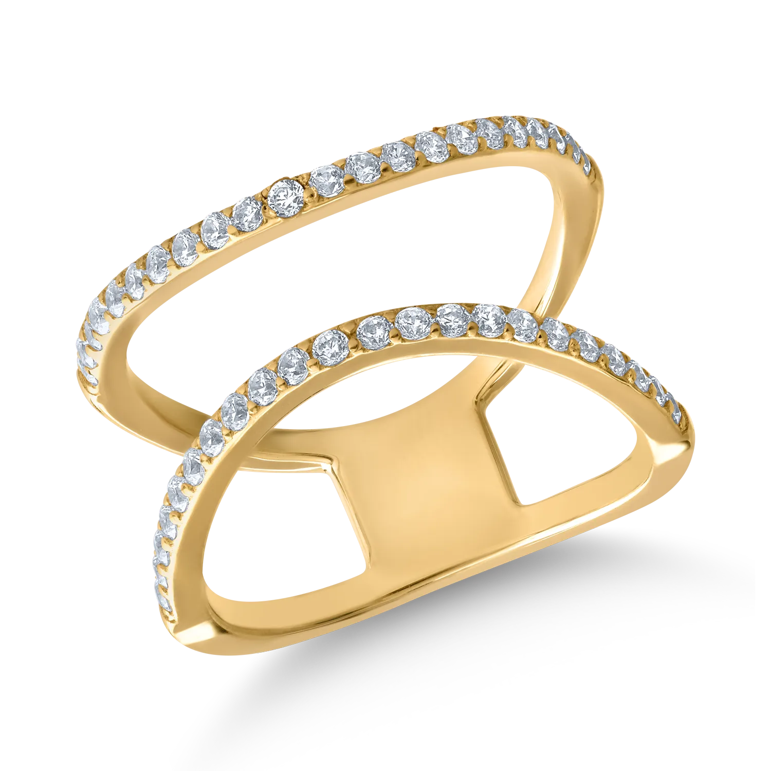 14K yellow gold ring