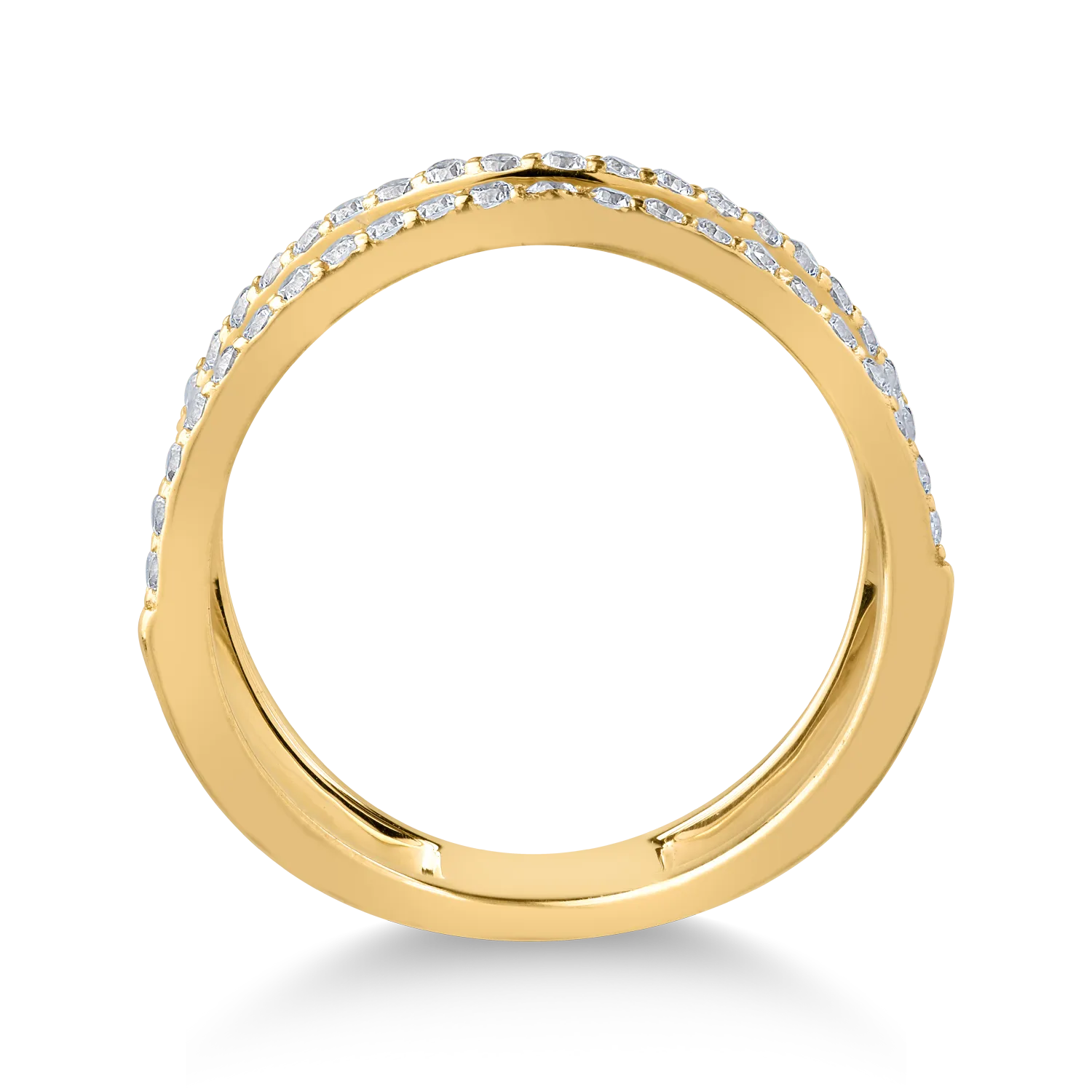 14K yellow gold ring