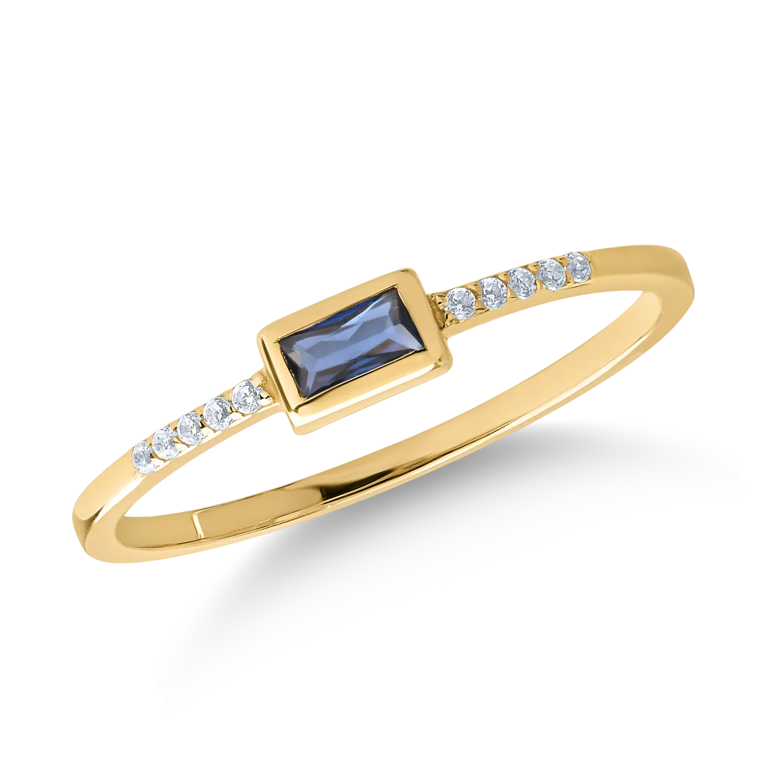 Inel din aur galben de 14K