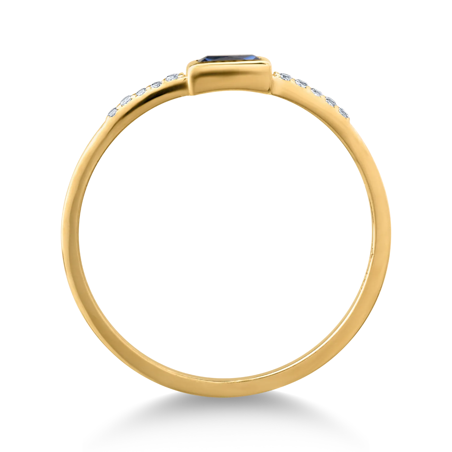 Inel din aur galben de 14K