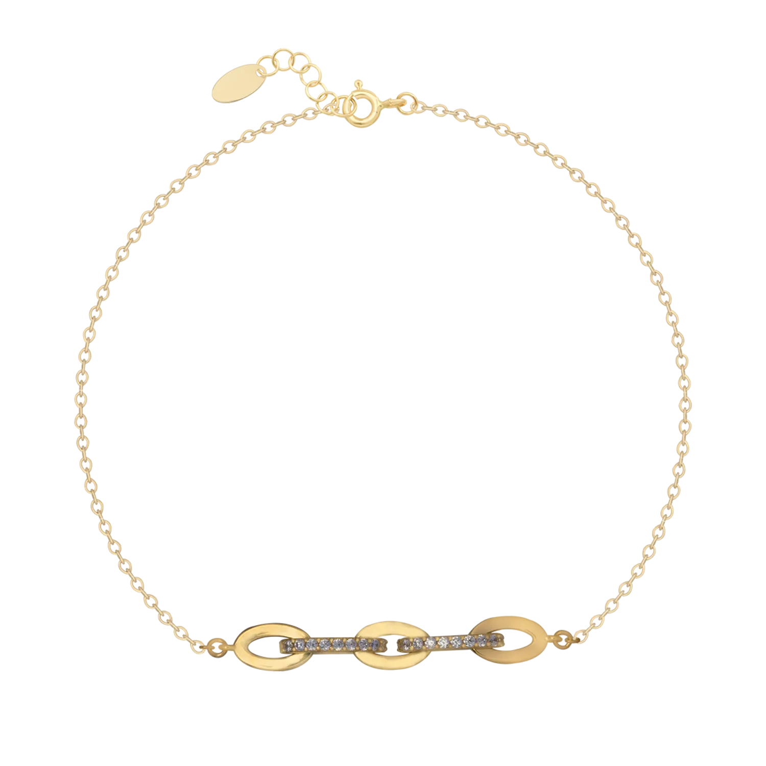 14K yellow gold bracelet