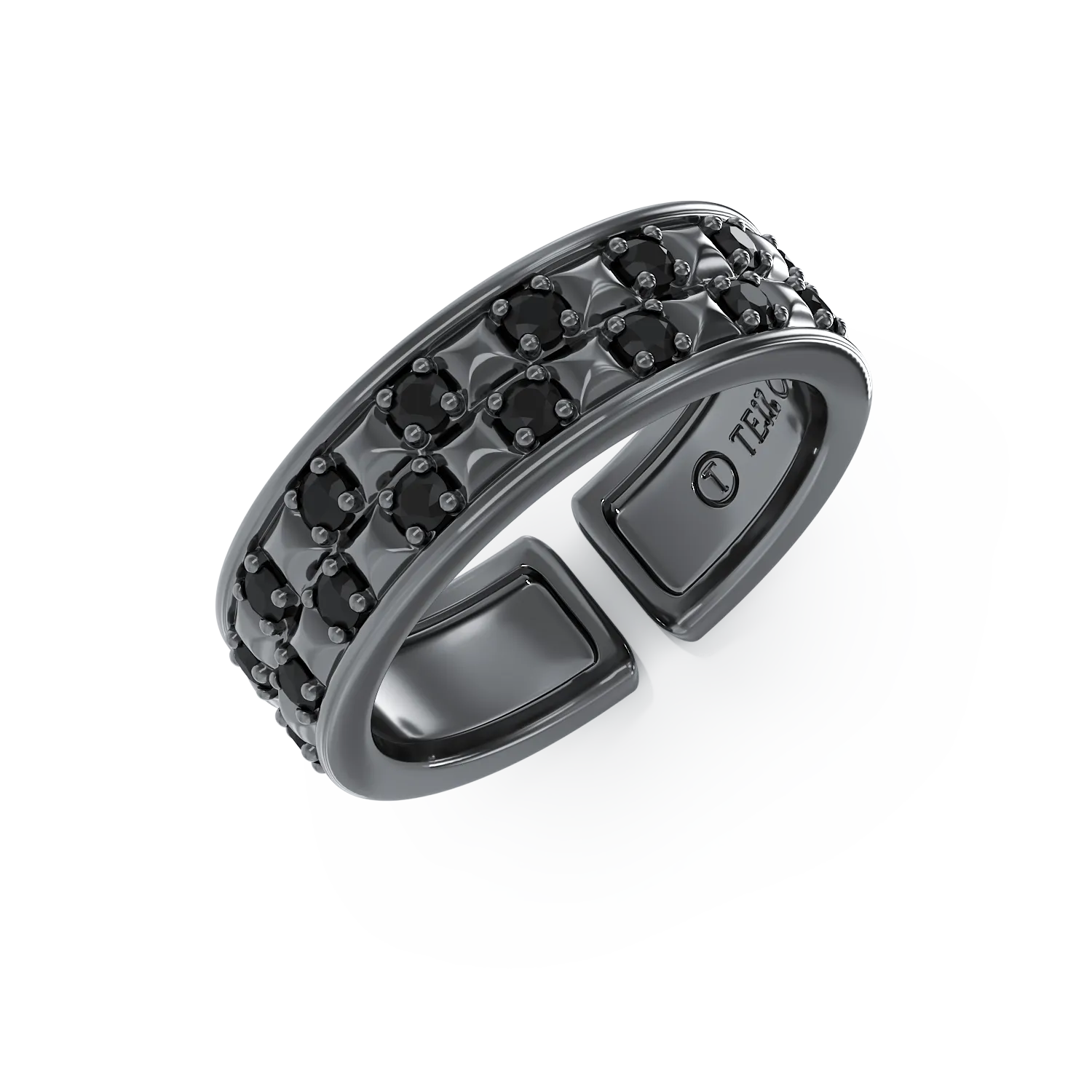 Inel Silver Peaks Black-129680