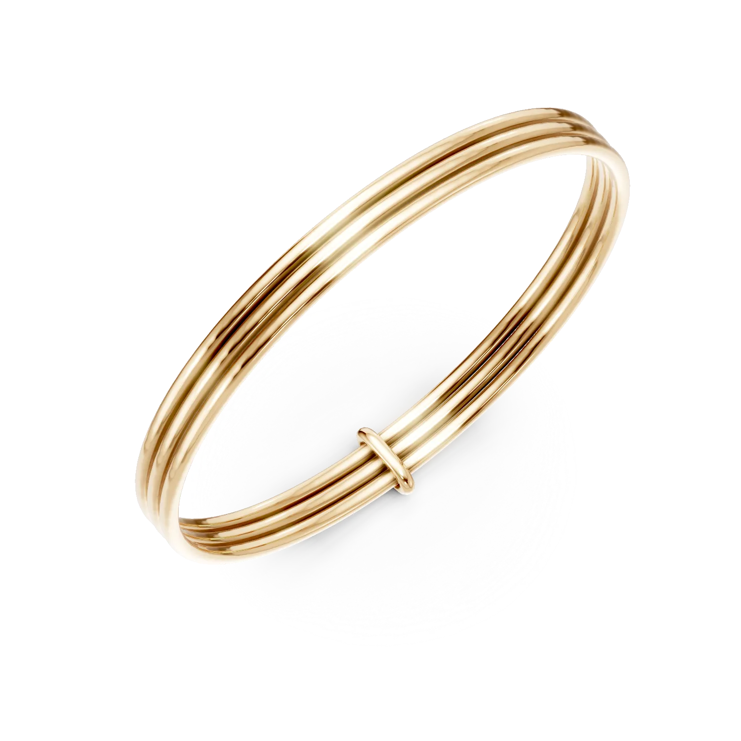 14K yellow gold ring-151002
