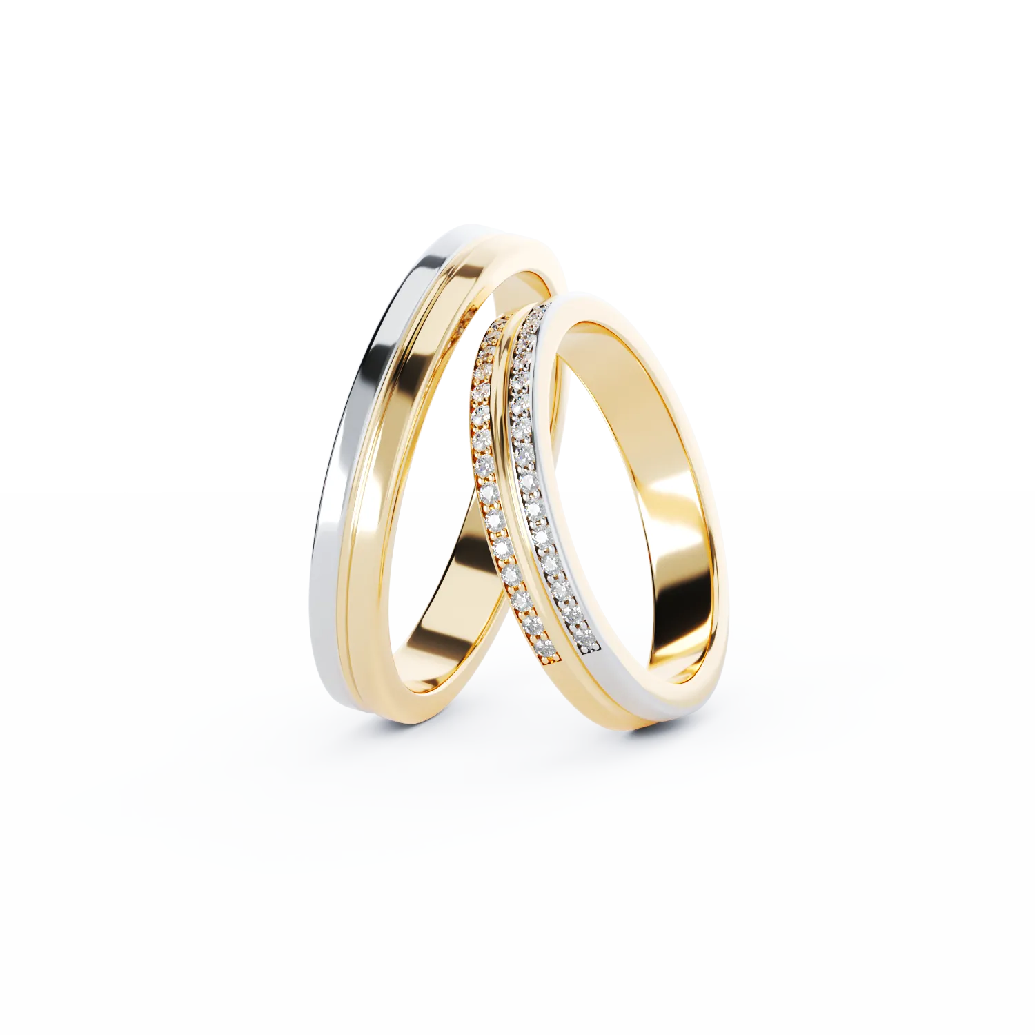 CLEA gold wedding rings
