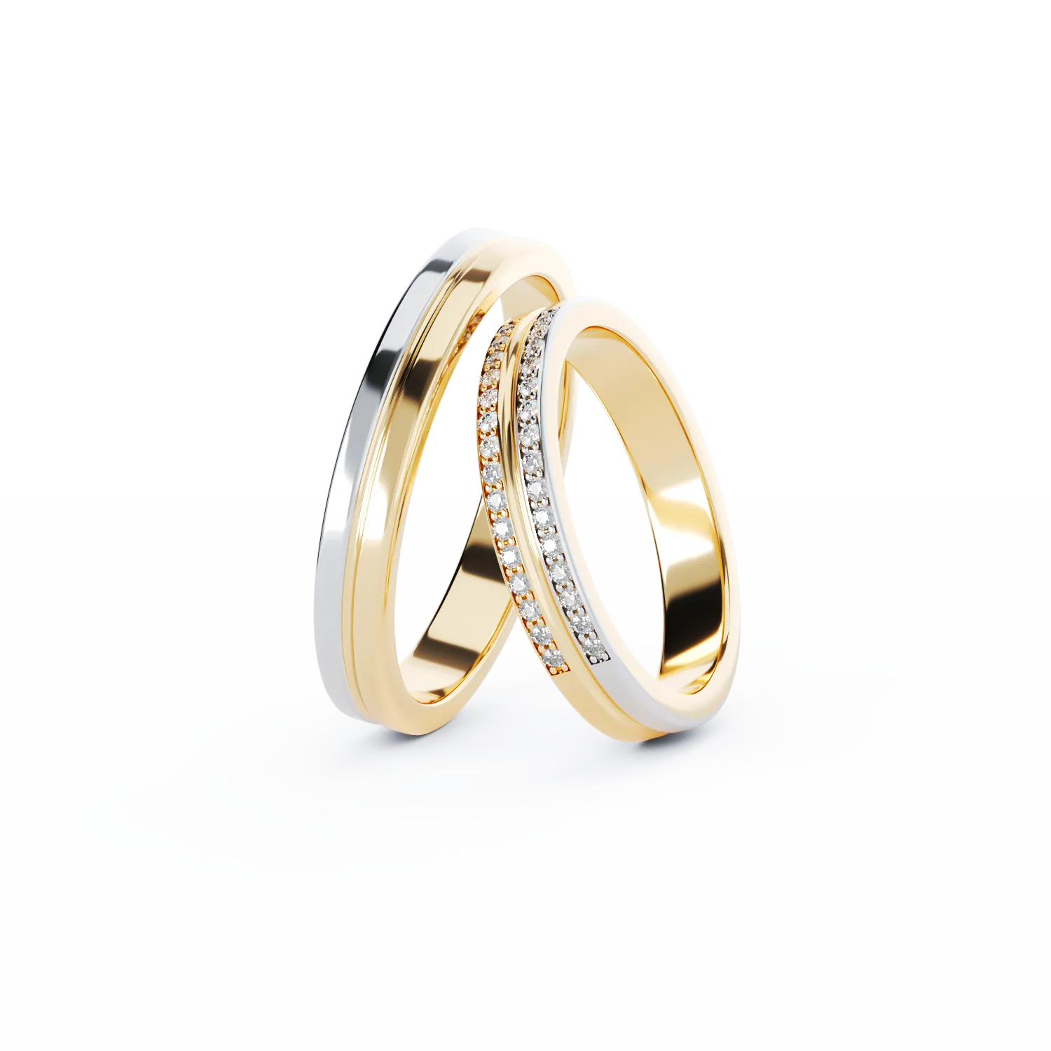 CLEA gold wedding ring