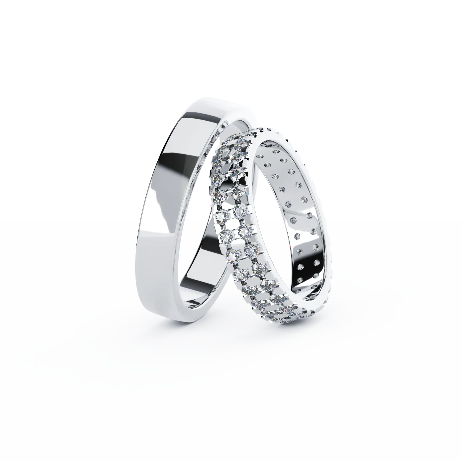 ESME gold wedding rings