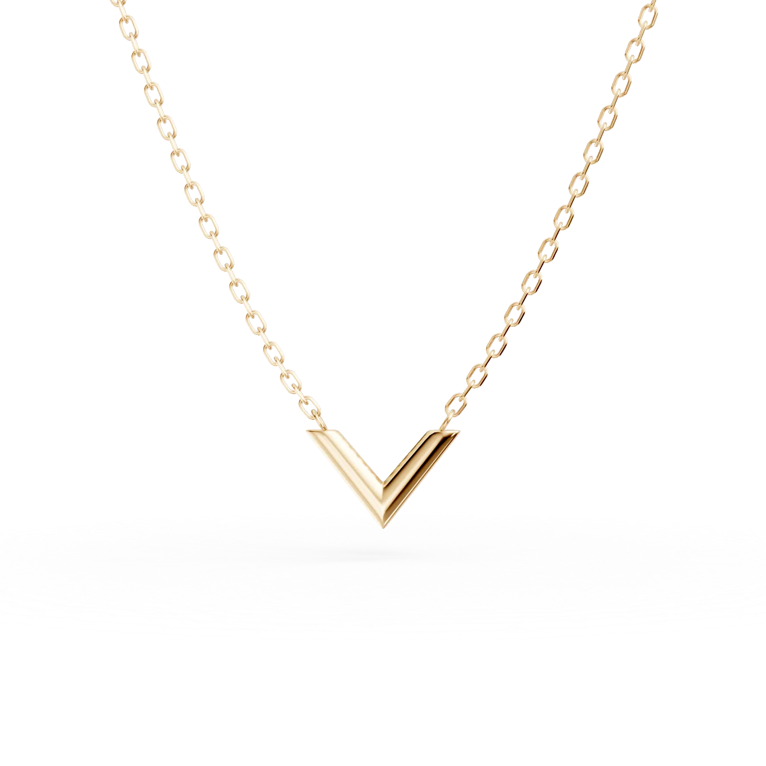 14K yellow gold necklace