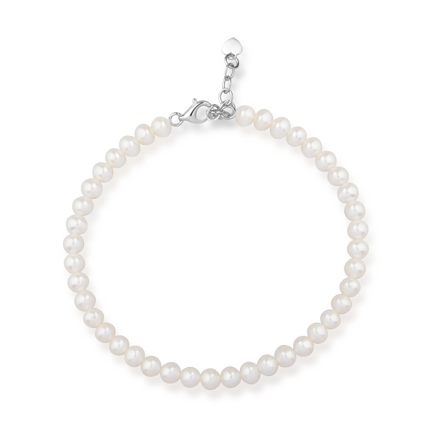 18K white gold bracelet with 22.16ct pearls