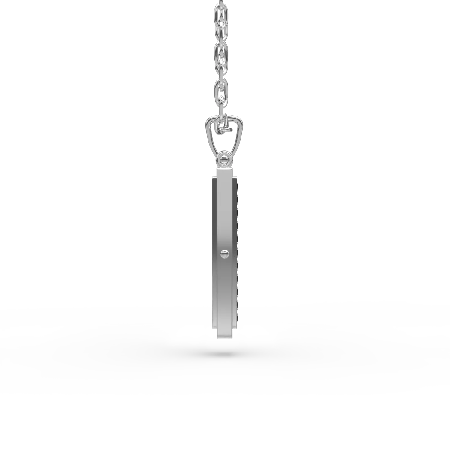 Silver Towers pendant necklace
