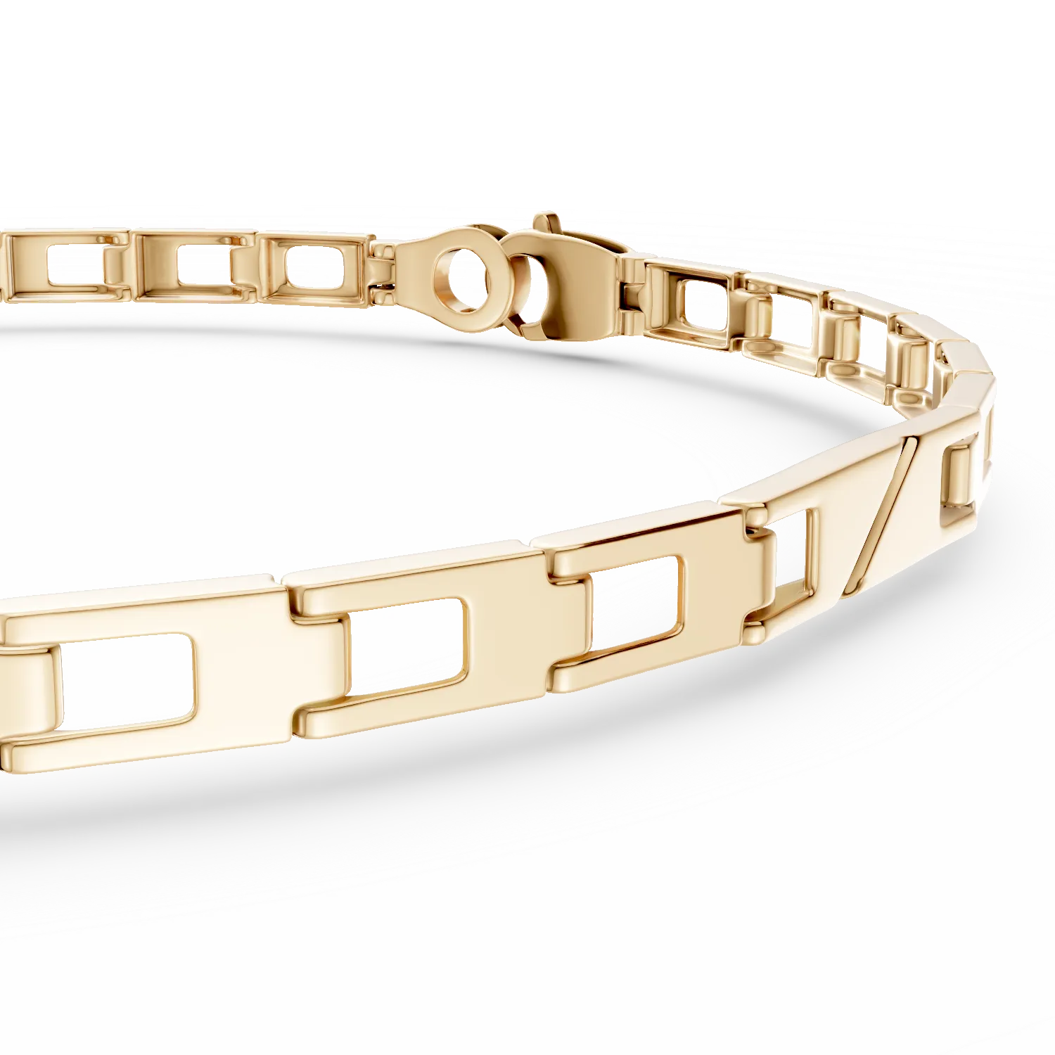 Bratara din aur galben de 14K