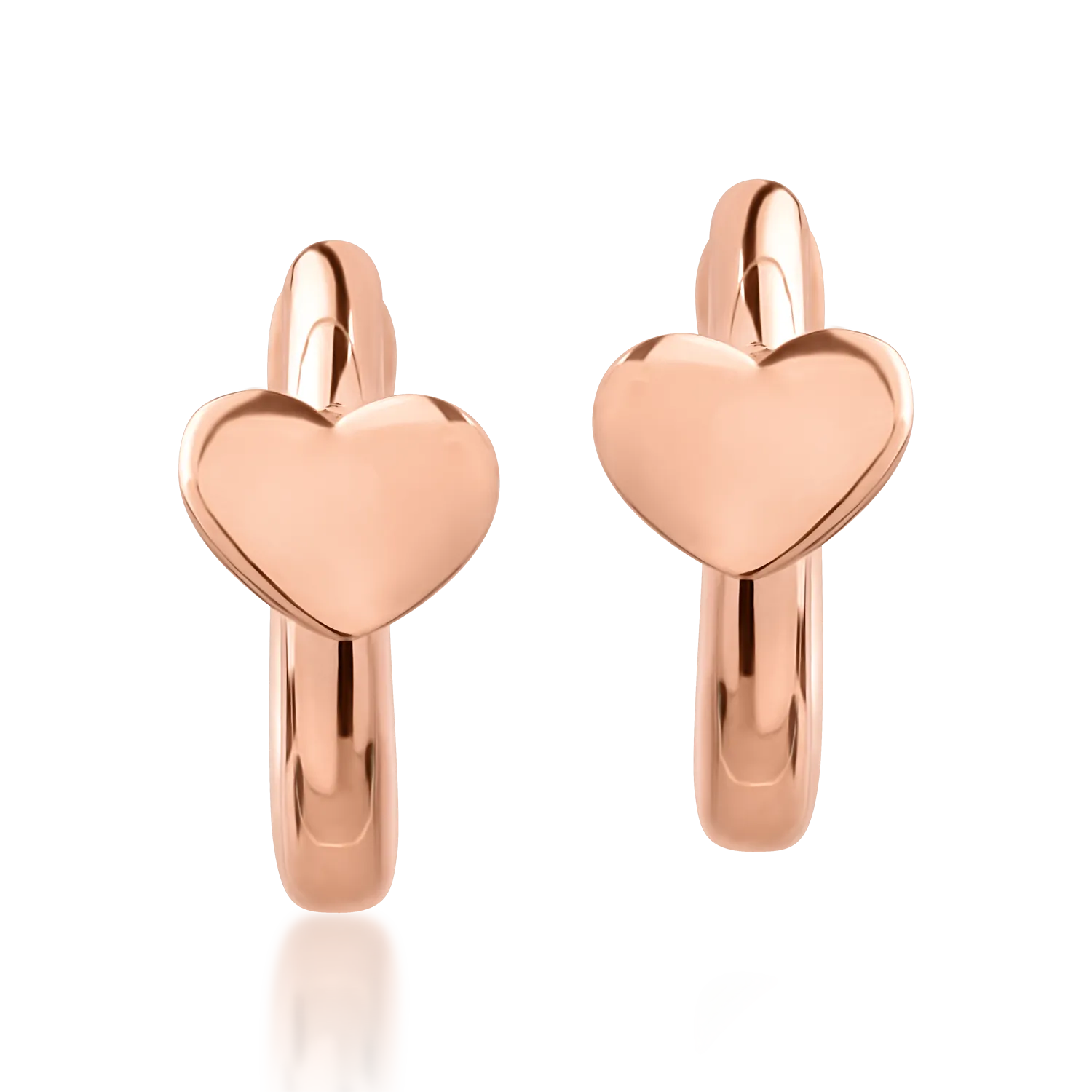 14K rose gold earrings