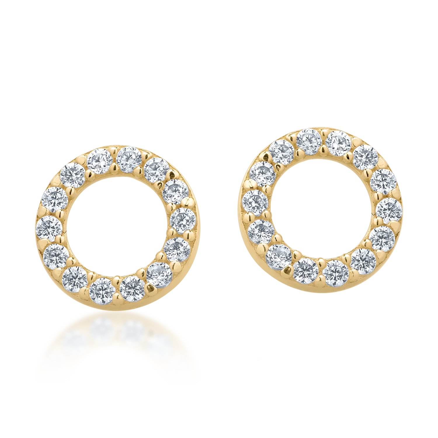 14K sárga arany fülbevaló-151723