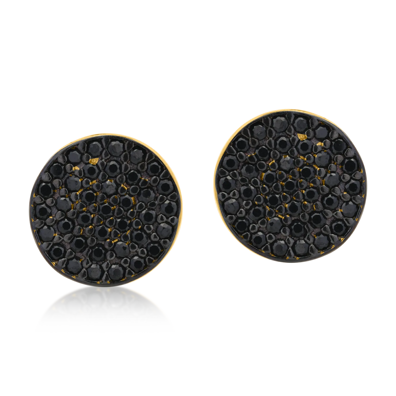 14K yellow gold earrings-151727
