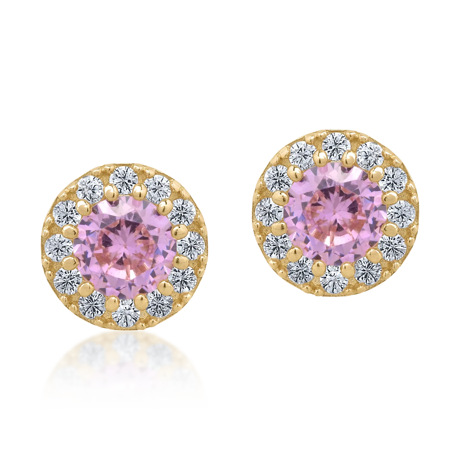 Kolczyki z 14K żółtego złota