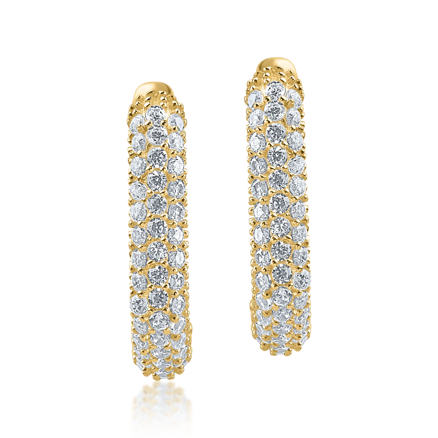 14K yellow gold earrings