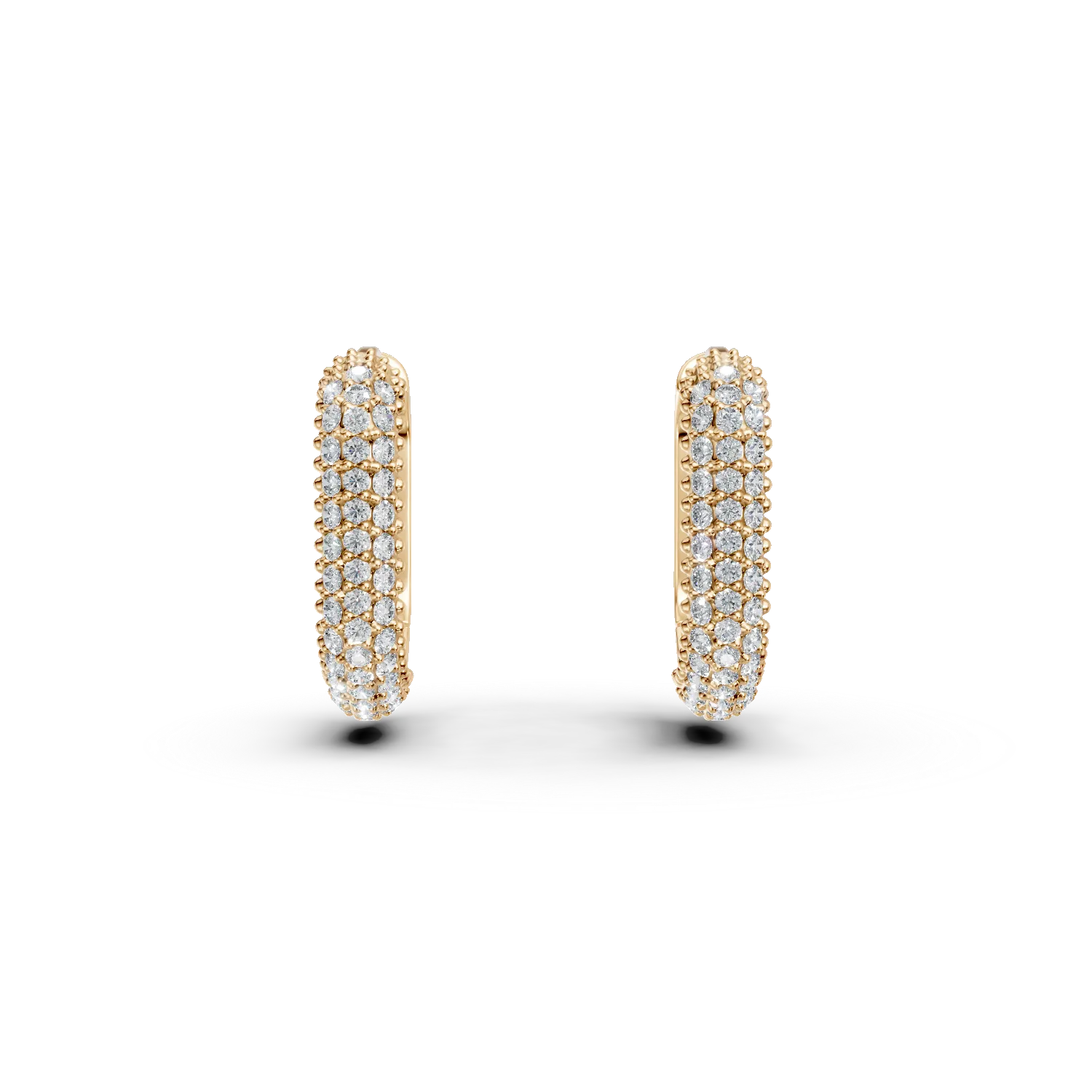 Cercei din aur galben de 14K-151752