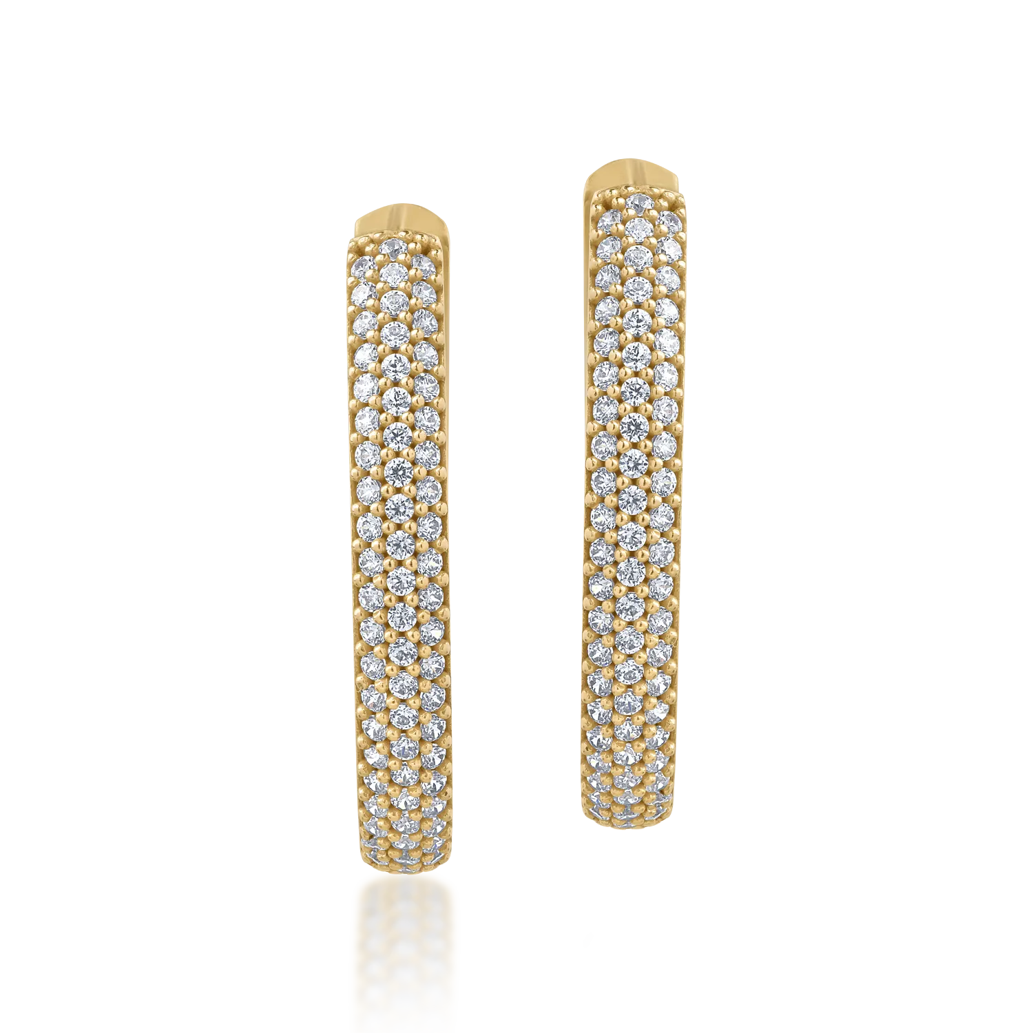 14K yellow gold earrings