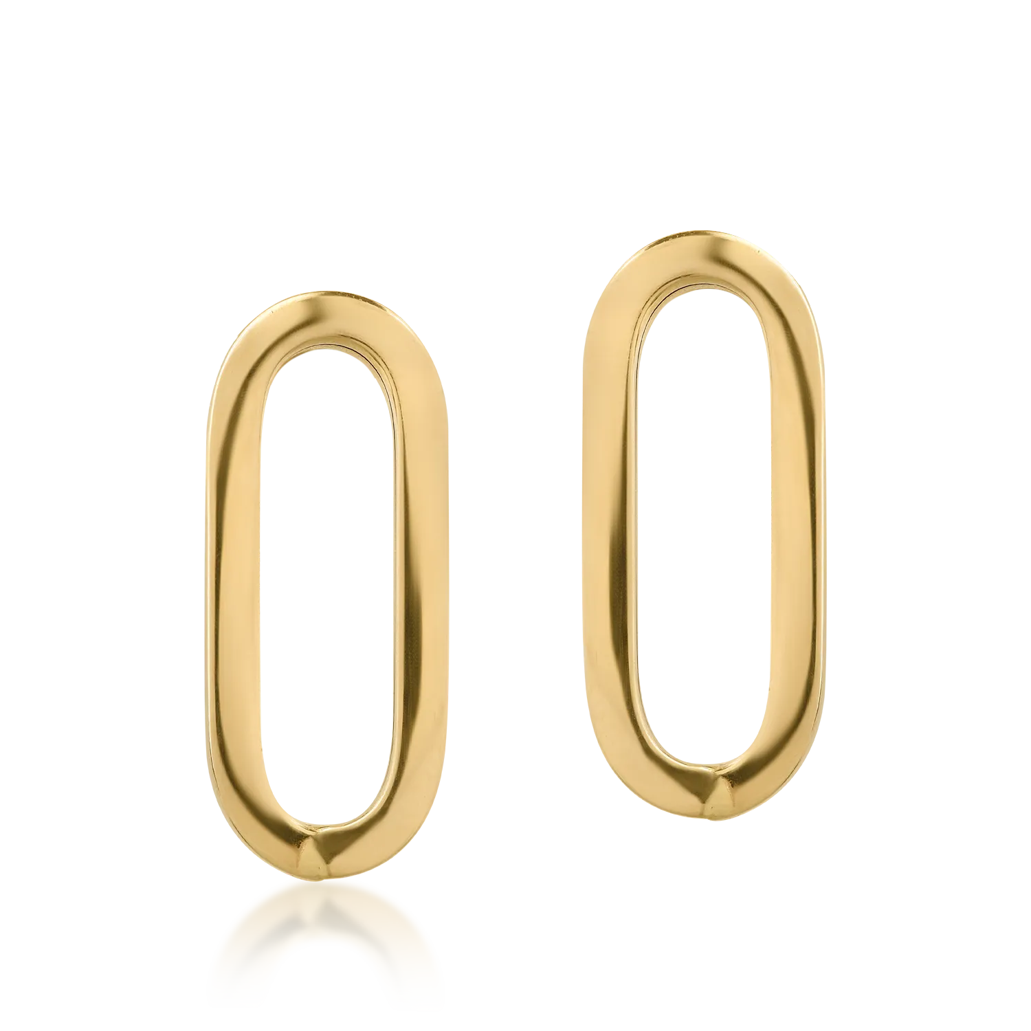 Cercei din aur galben de 14K - 1 | YEO