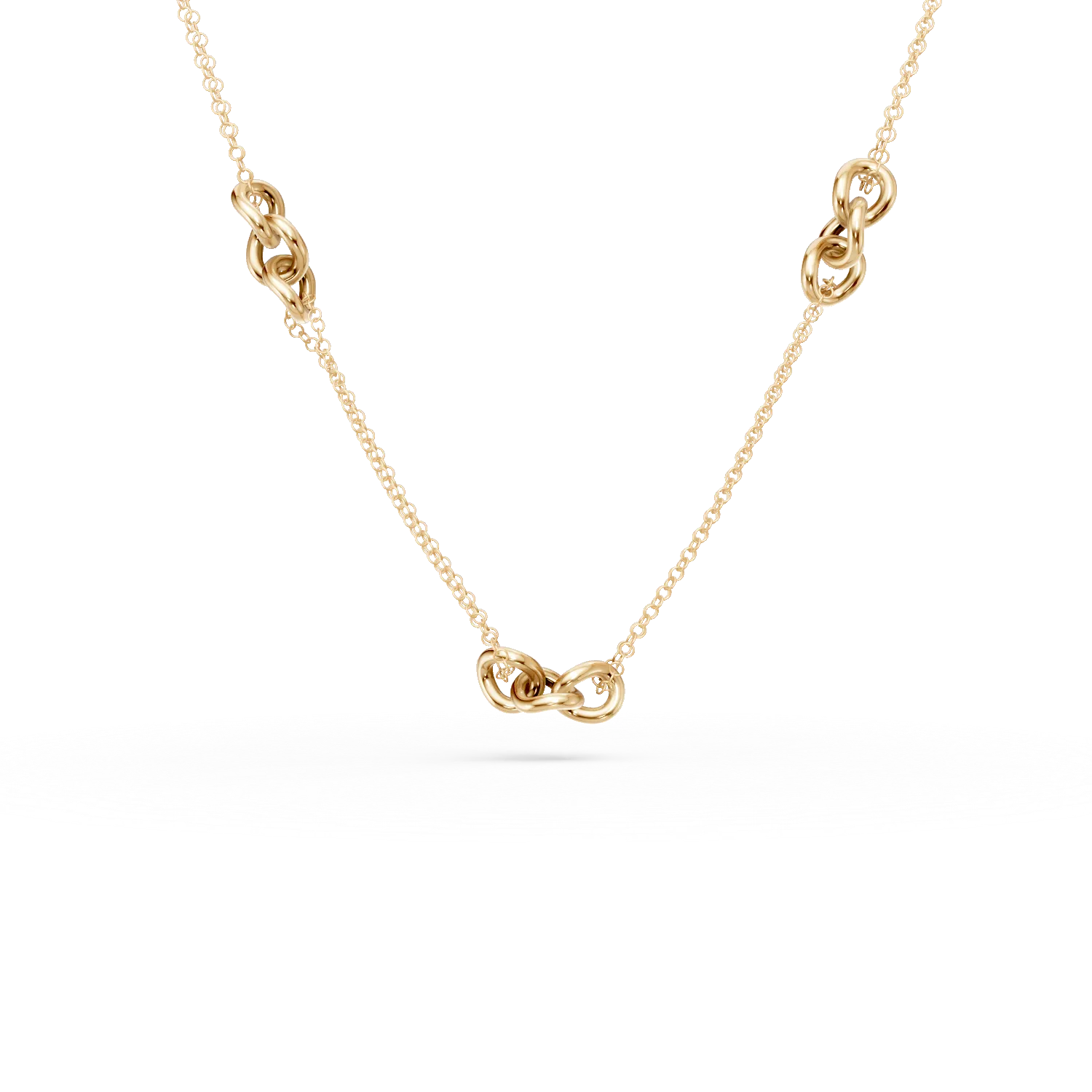14K yellow gold chain-152594