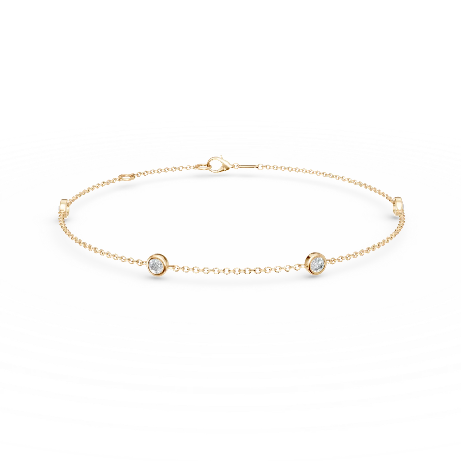 Гривна от 14K жълто злато-179397