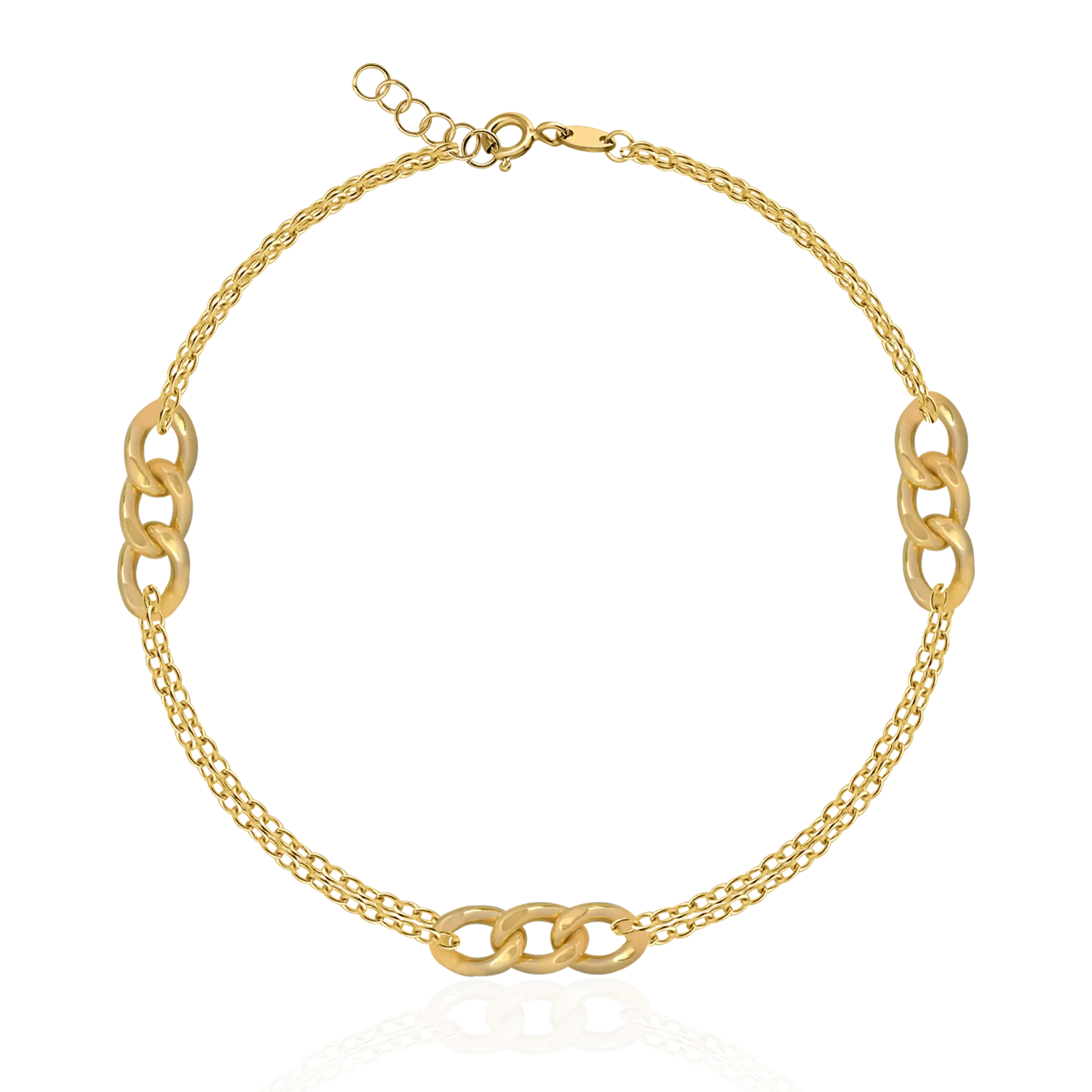 14K yellow gold bracelet