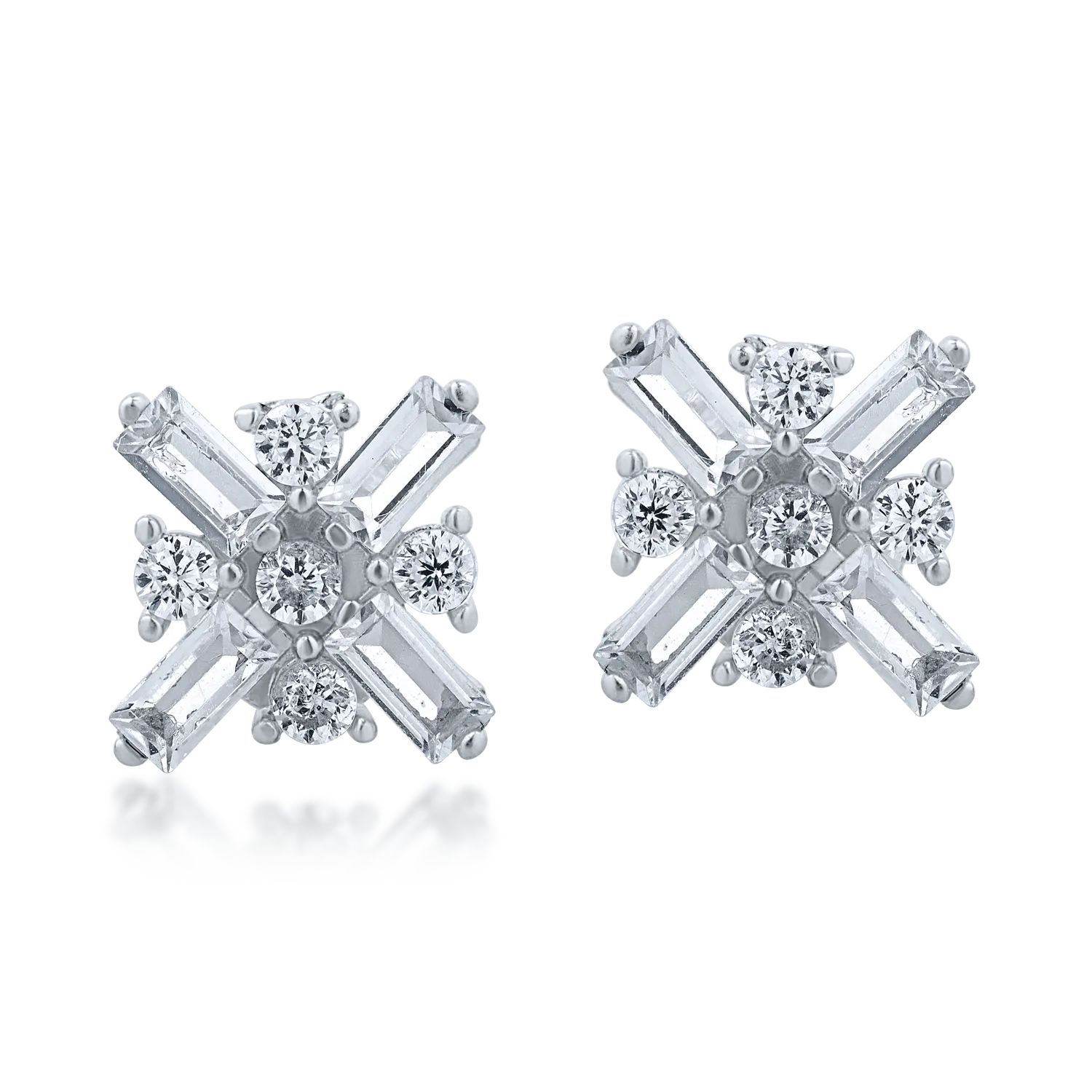 Cercei din aur alb-162882