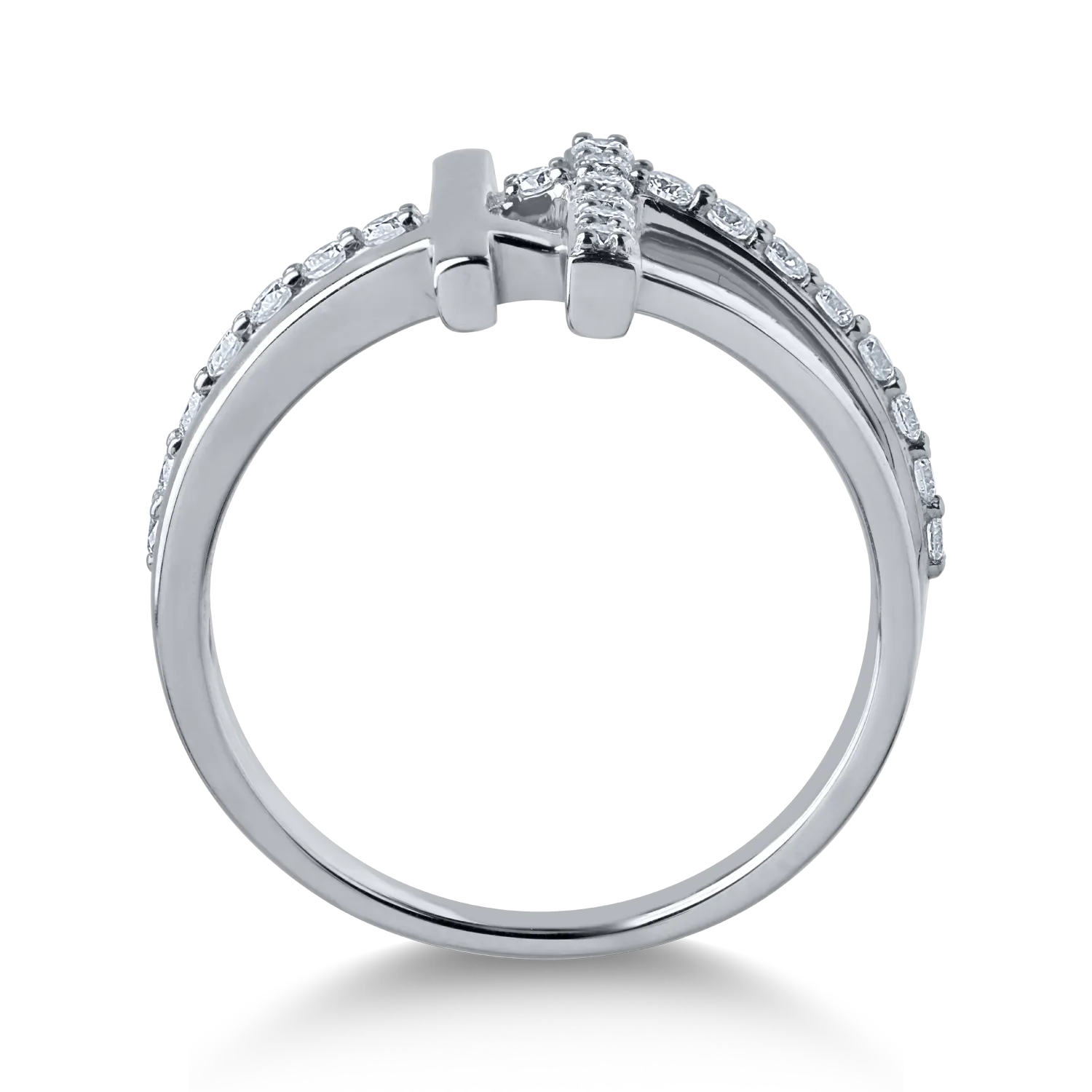White gold ring with 0.307ct diamonds