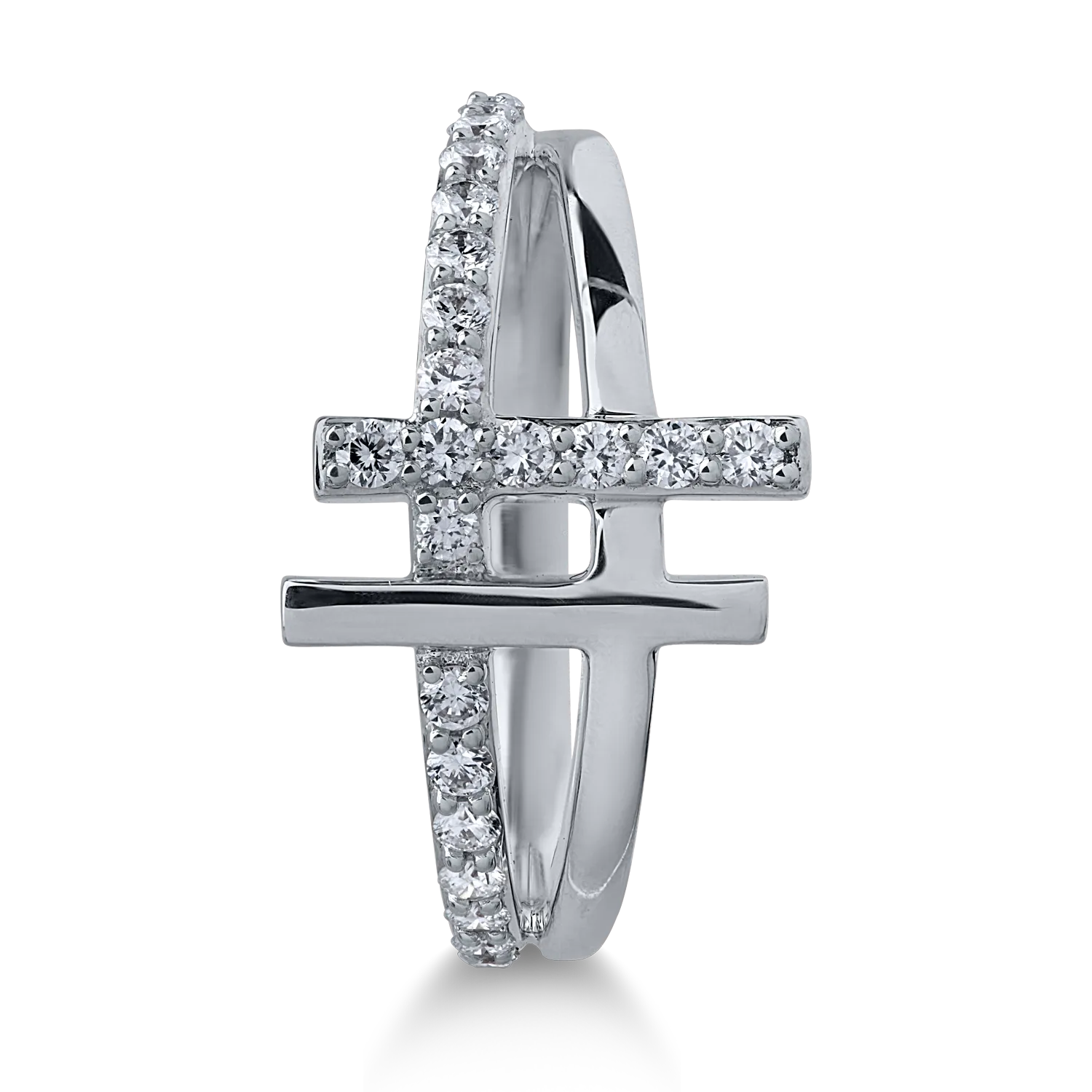 White gold ring with 0.307ct diamonds