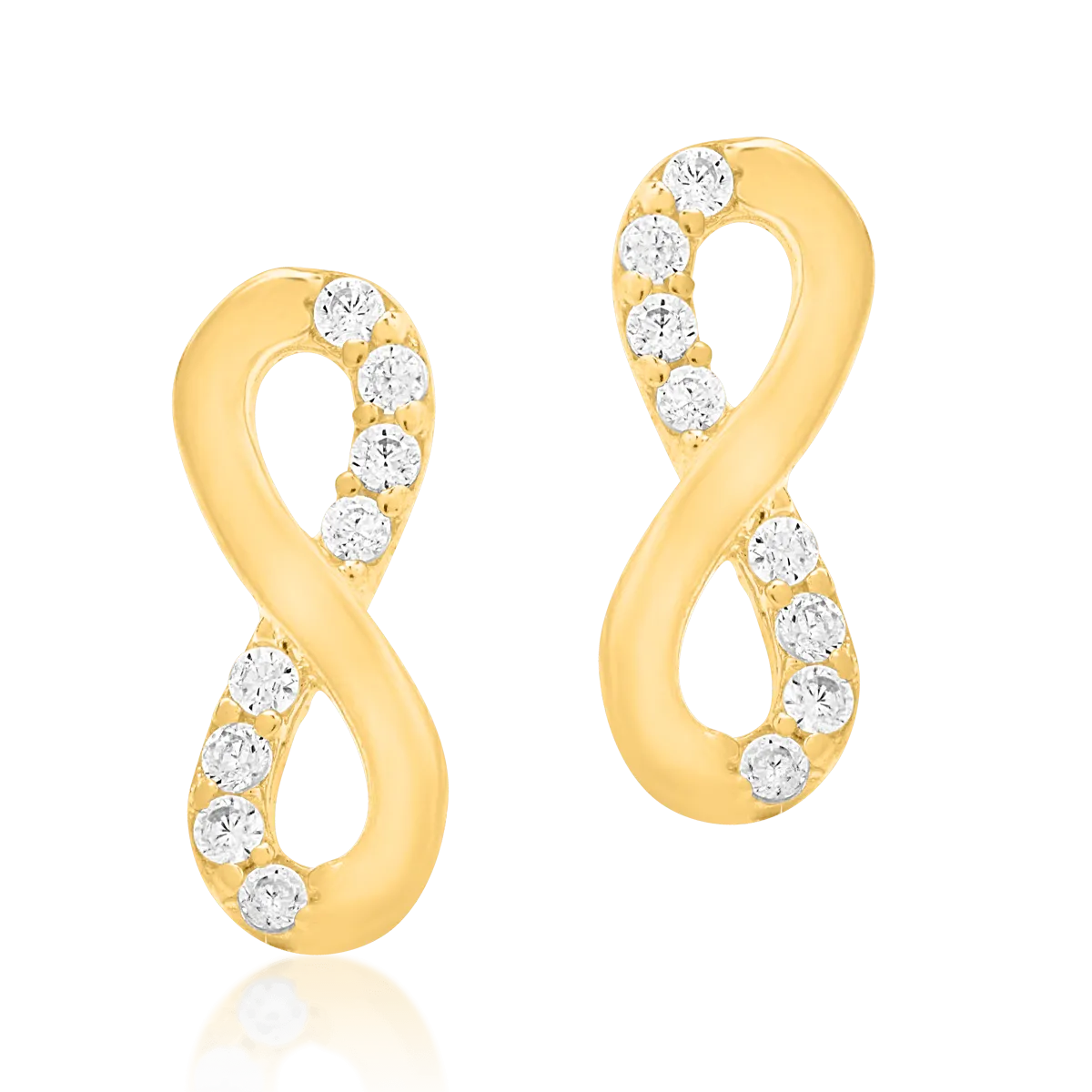 14K yellow gold earrings