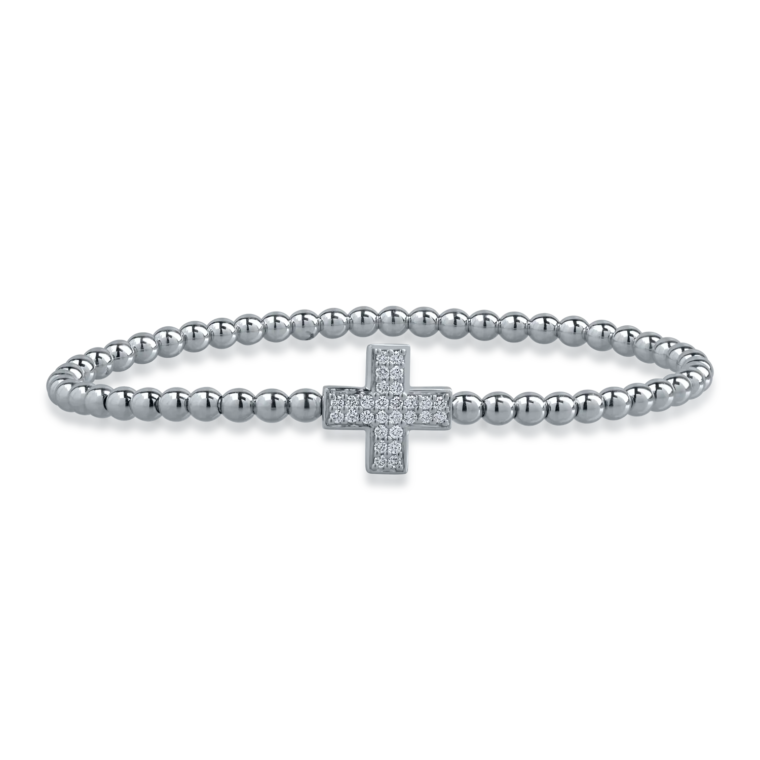 White gold bracelet with 0.24ct diamonds