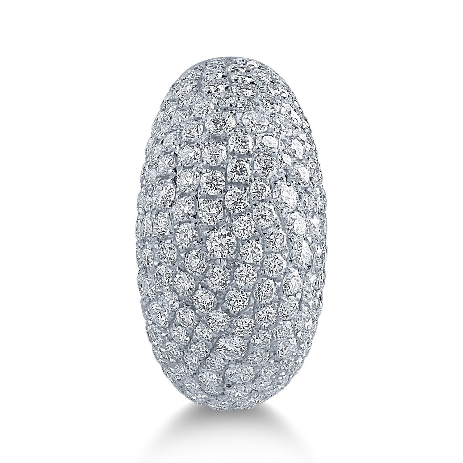 Fehérarany gyűrű 2.62ct gyémántokkal