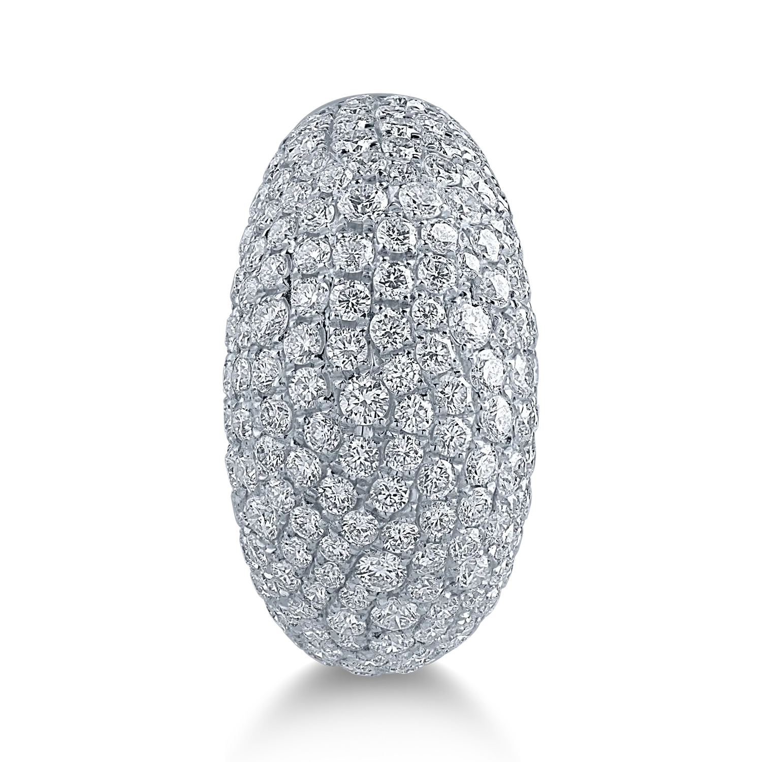 Inel din aur alb cu diamante de 2.62ct