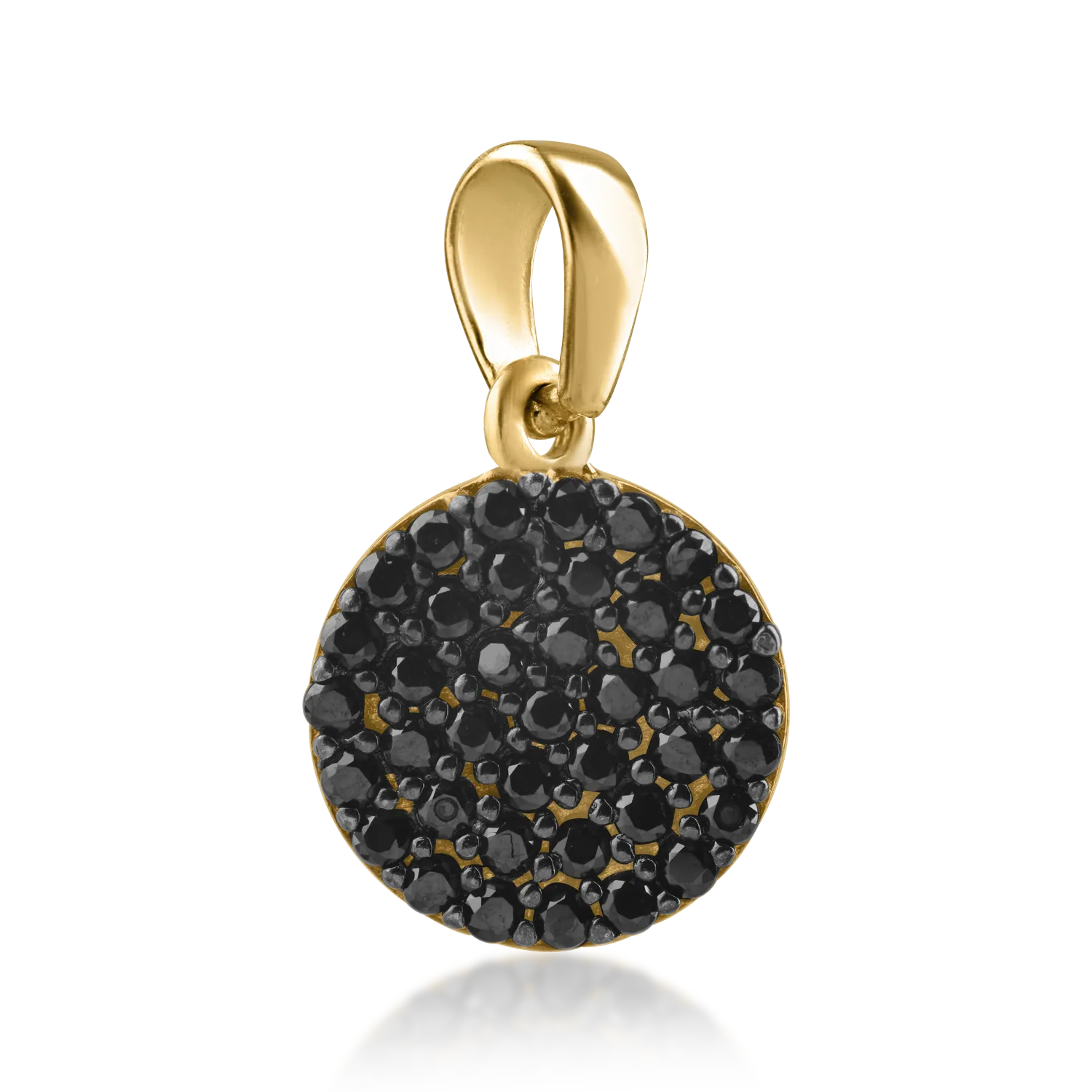 Yellow gold pendant