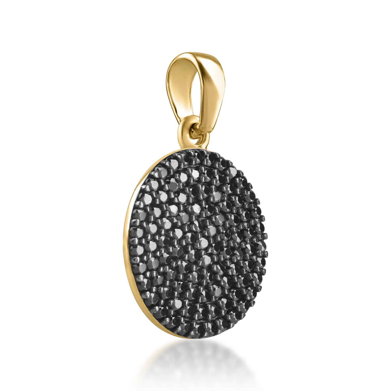 Yellow gold pendant