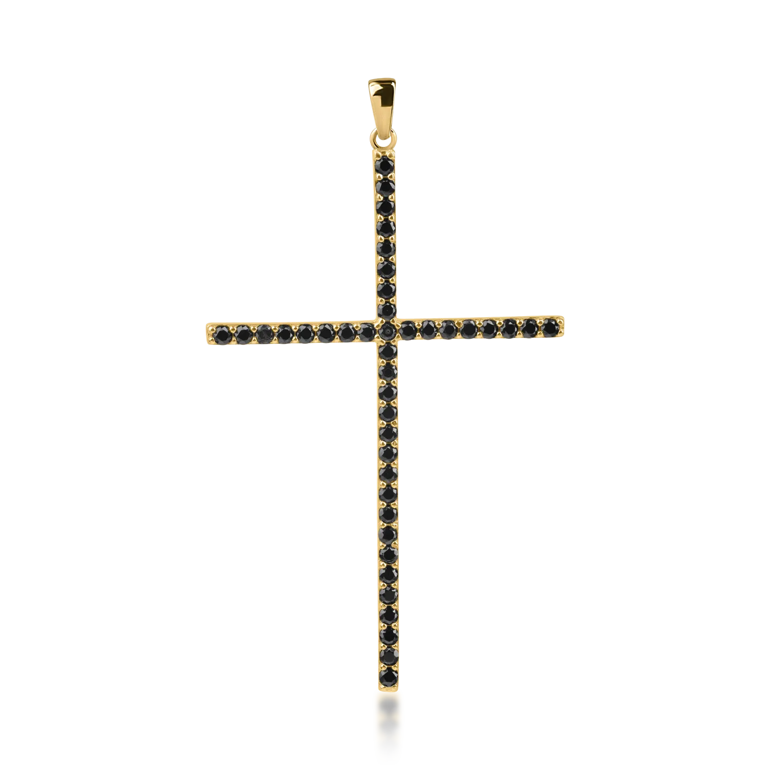 Висулка кръст от жълто злато