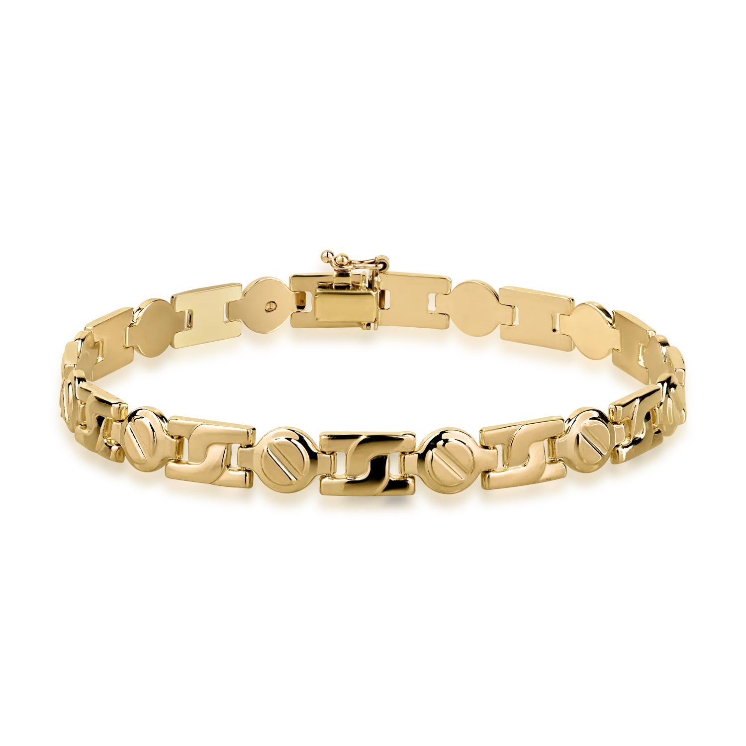 Sárga arany karkötő