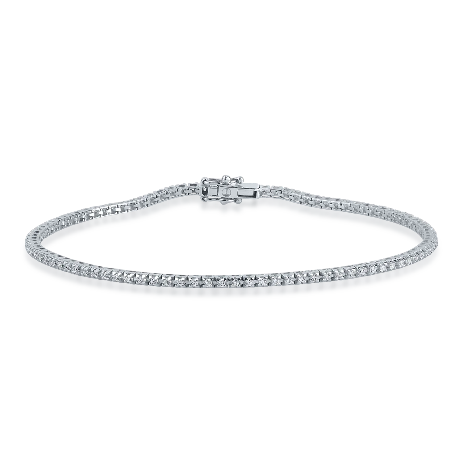 White gold tennis bracelet with 0.5ct diamonds-157302