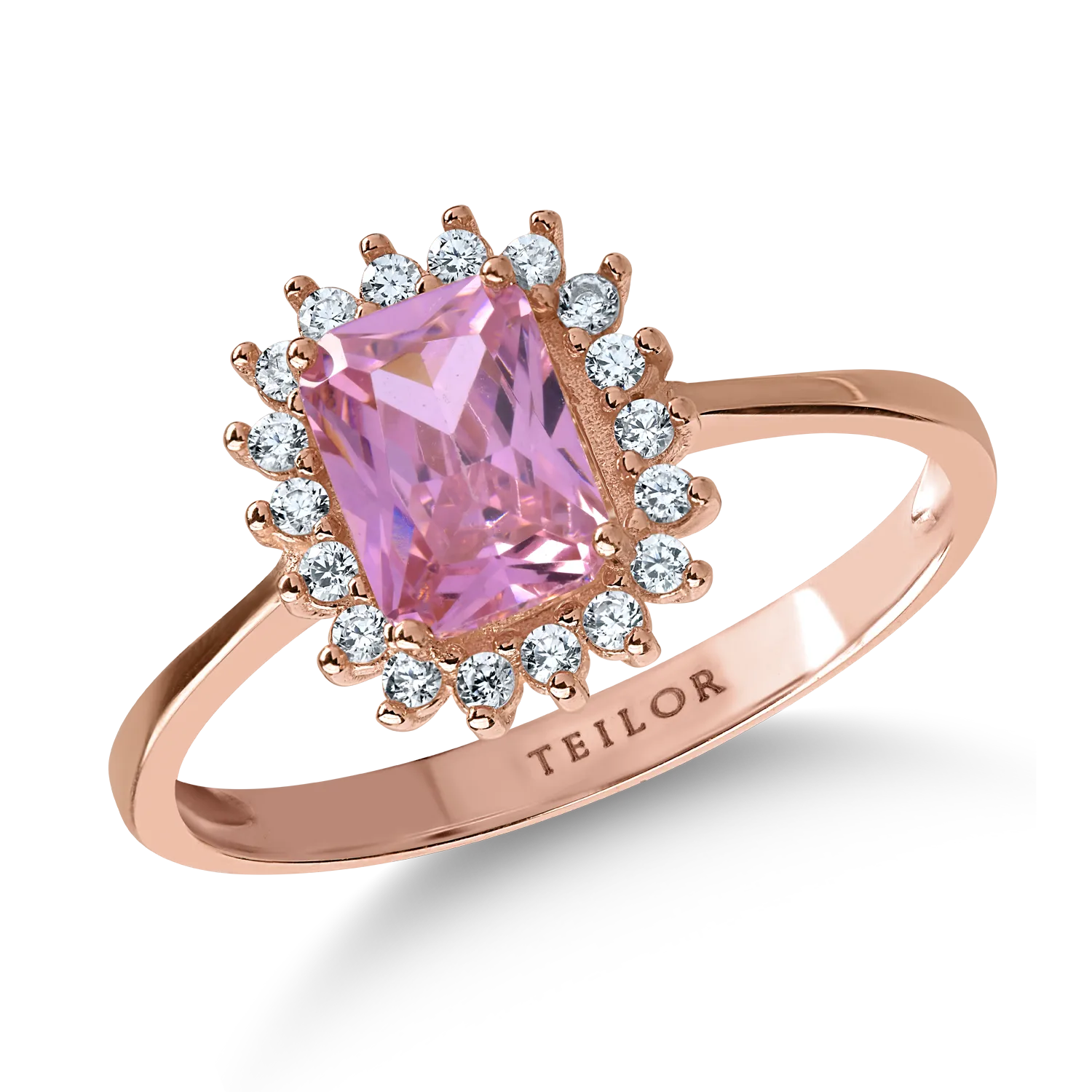 Rose gold ring